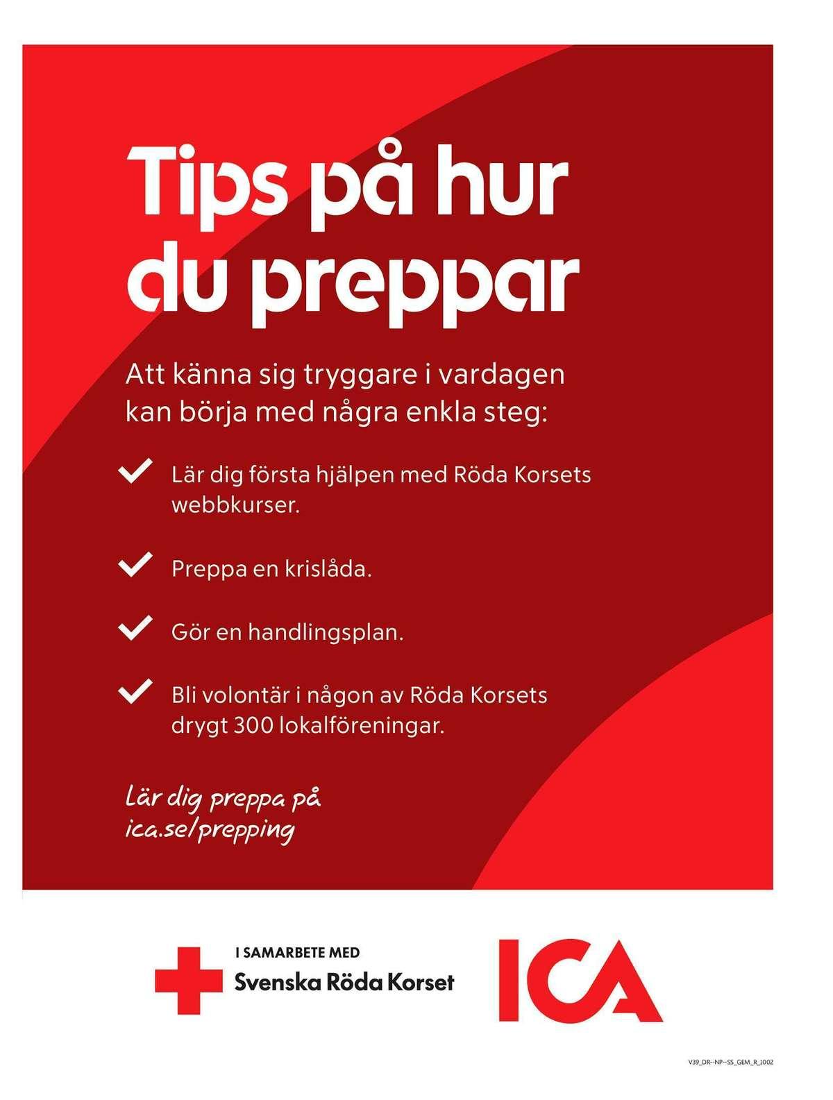 Nästa vecka erbjudande ICA Supermarket gäller till 27.9.2026 sida 7 ICA Supermarket reklamblad nästa vecka sida 7