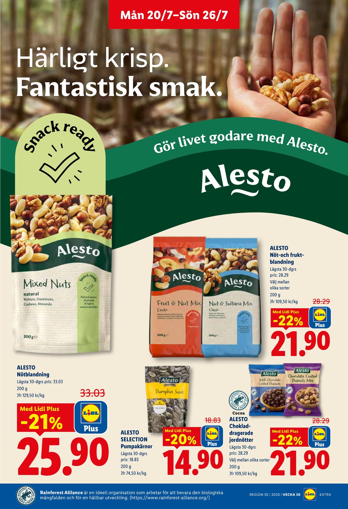 Butiker Lidl reklamblad och erbjudanden gäller till 26.7.2026 sida 15 Lidl reklamblad sida 15