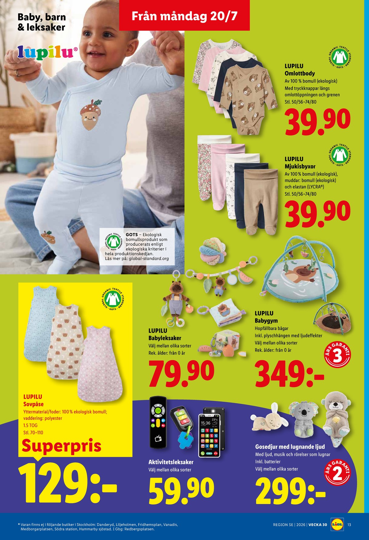 Butiker Lidl reklamblad och erbjudanden gäller till 26.7.2026 sida 16 Lidl reklamblad sida 16