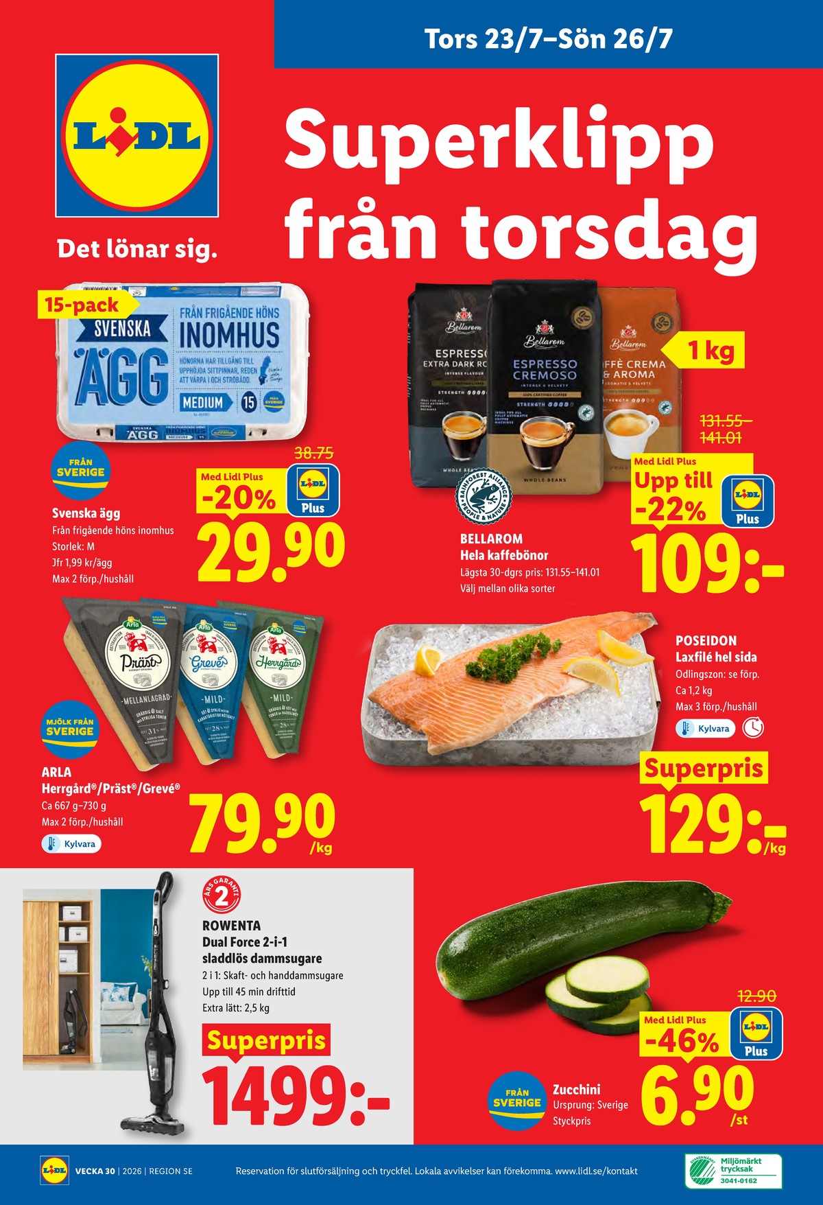 Butiker Lidl reklamblad och erbjudanden gäller till 26.7.2026 sida 29 Lidl reklamblad sida 29