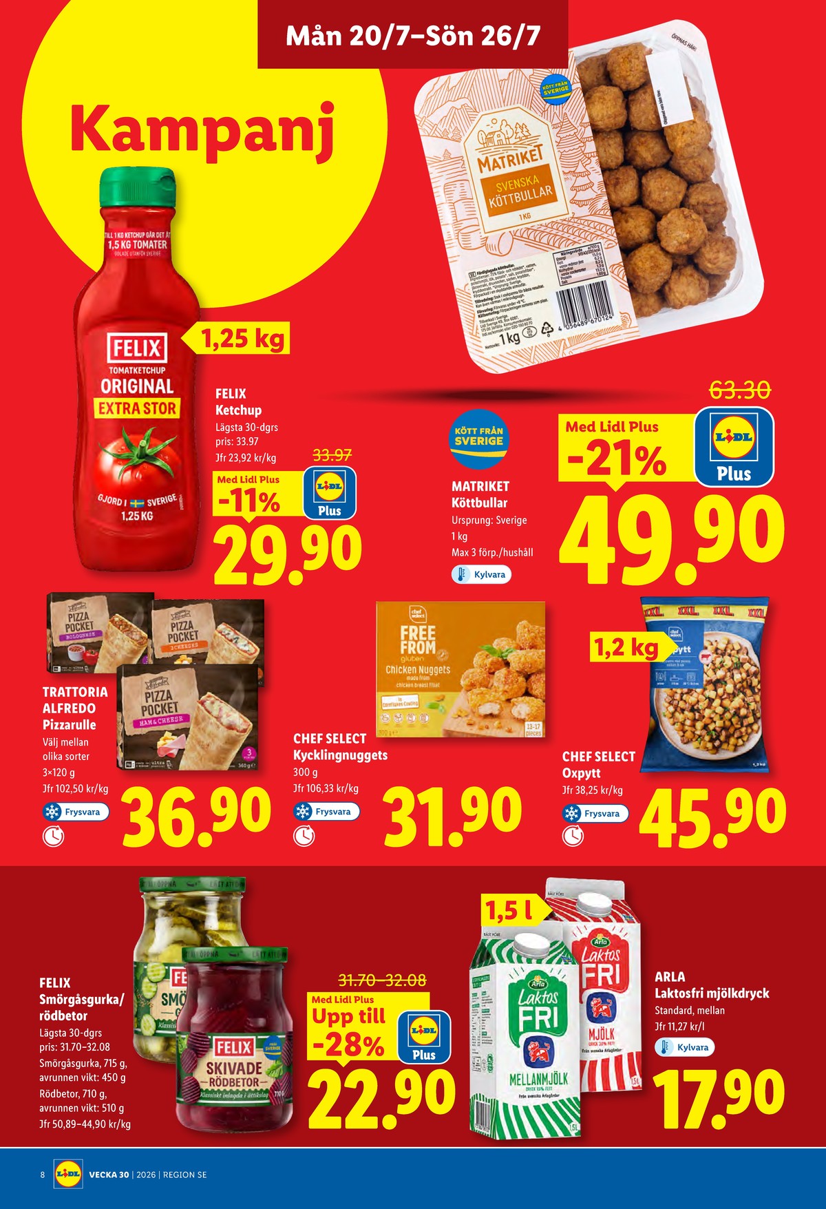 Lidl reklamblad sida 8