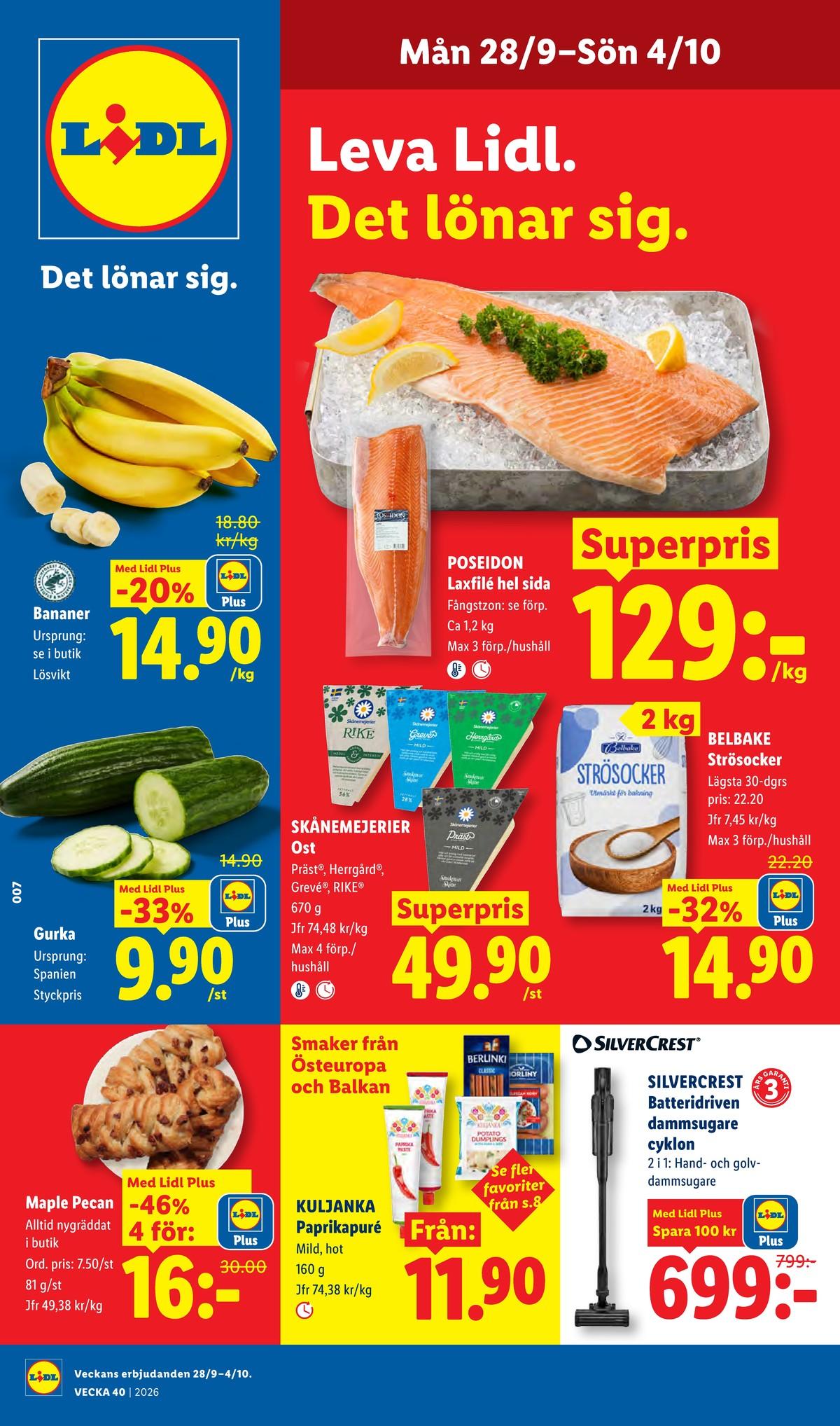 Lidl reklamblad
