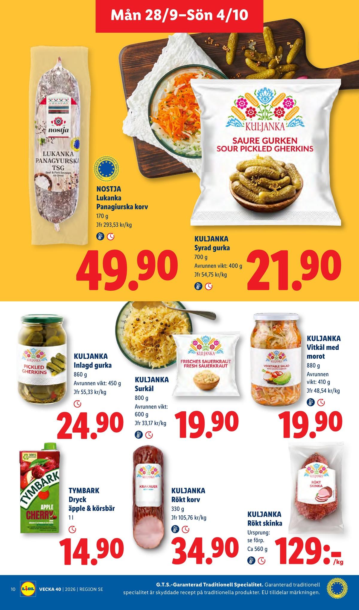 Lidl erbjudanden nästa vecka sida 11