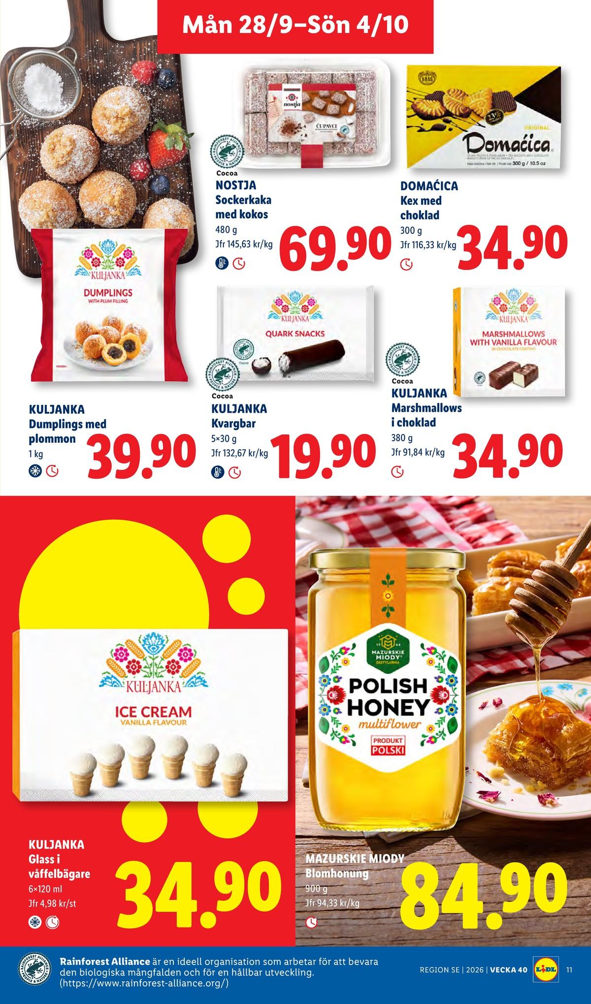 Lidl erbjudanden nästa vecka gäller till 4.10.2026 sida 12 Lidl erbjudanden nästa vecka sida 12