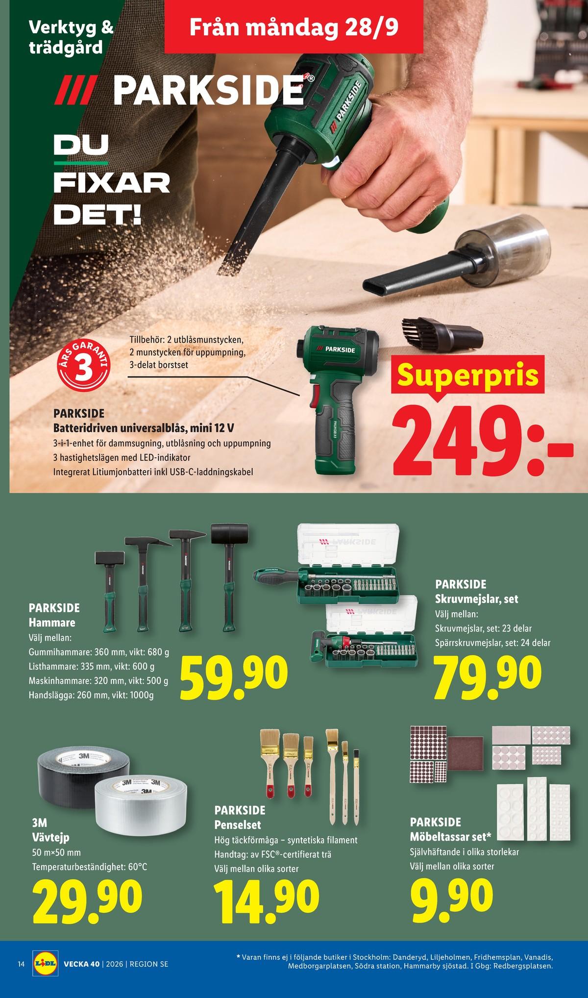 Lidl erbjudanden nästa vecka sida 17