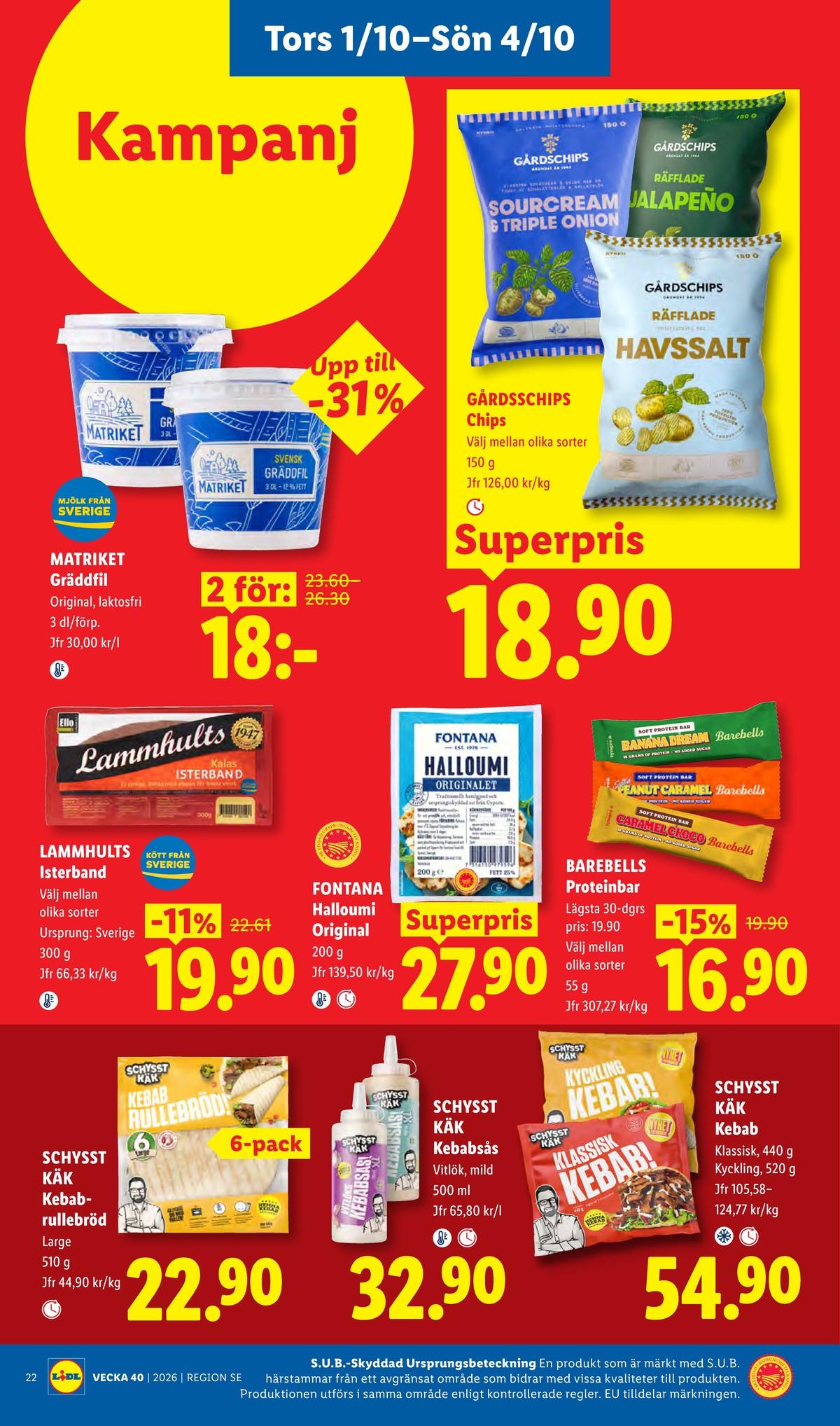 Lidl erbjudanden nästa vecka sida 25