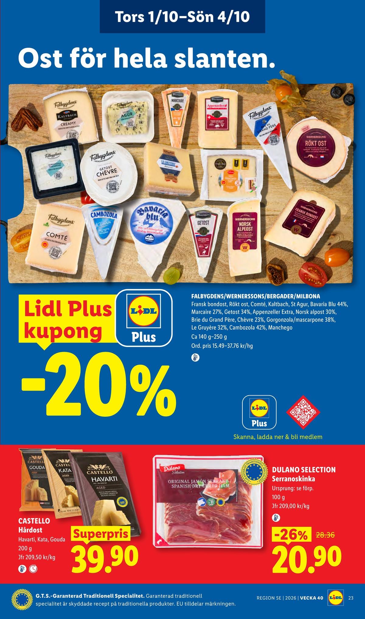 Lidl erbjudanden nästa vecka sida 26
