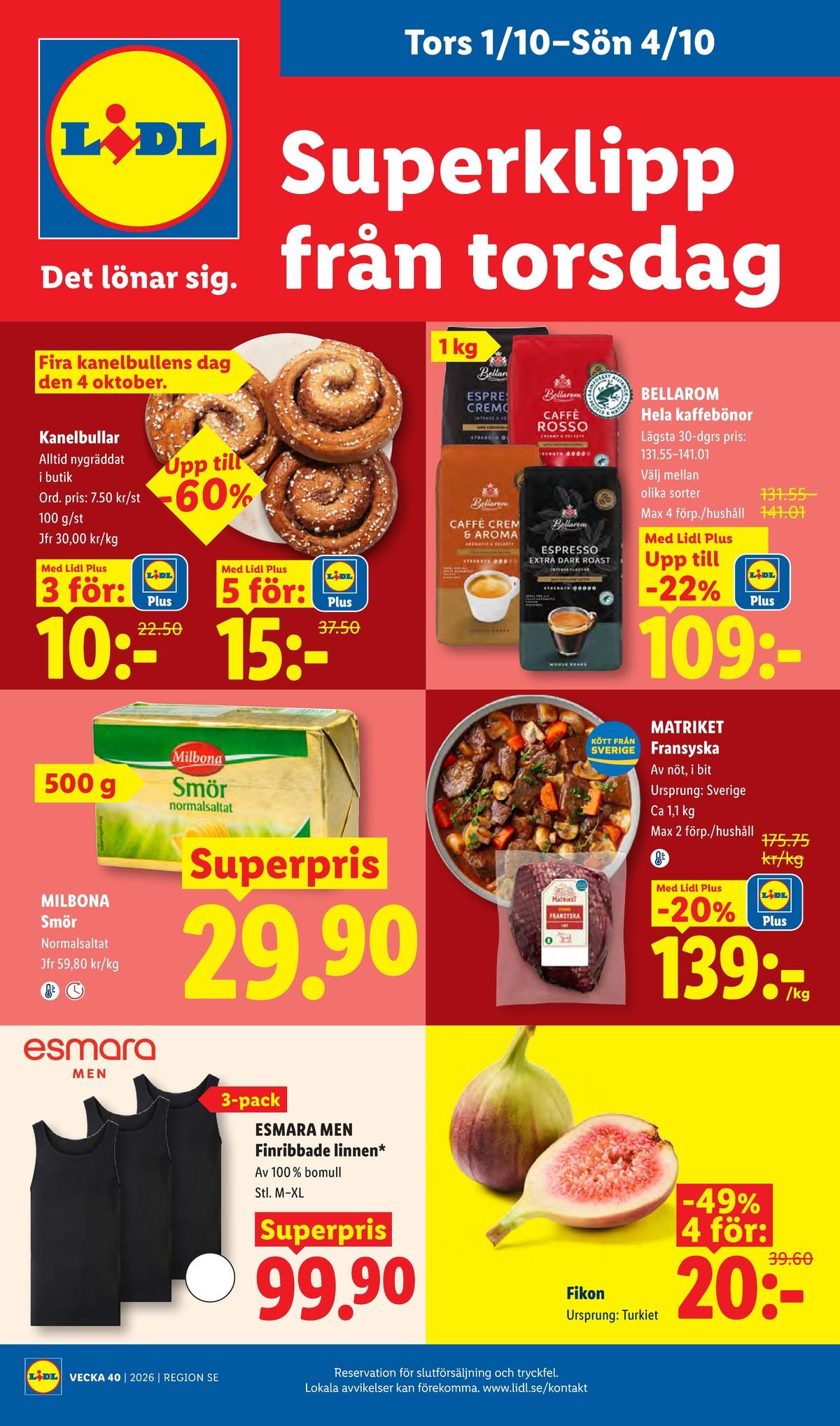 Lidl erbjudanden nästa vecka sida 27