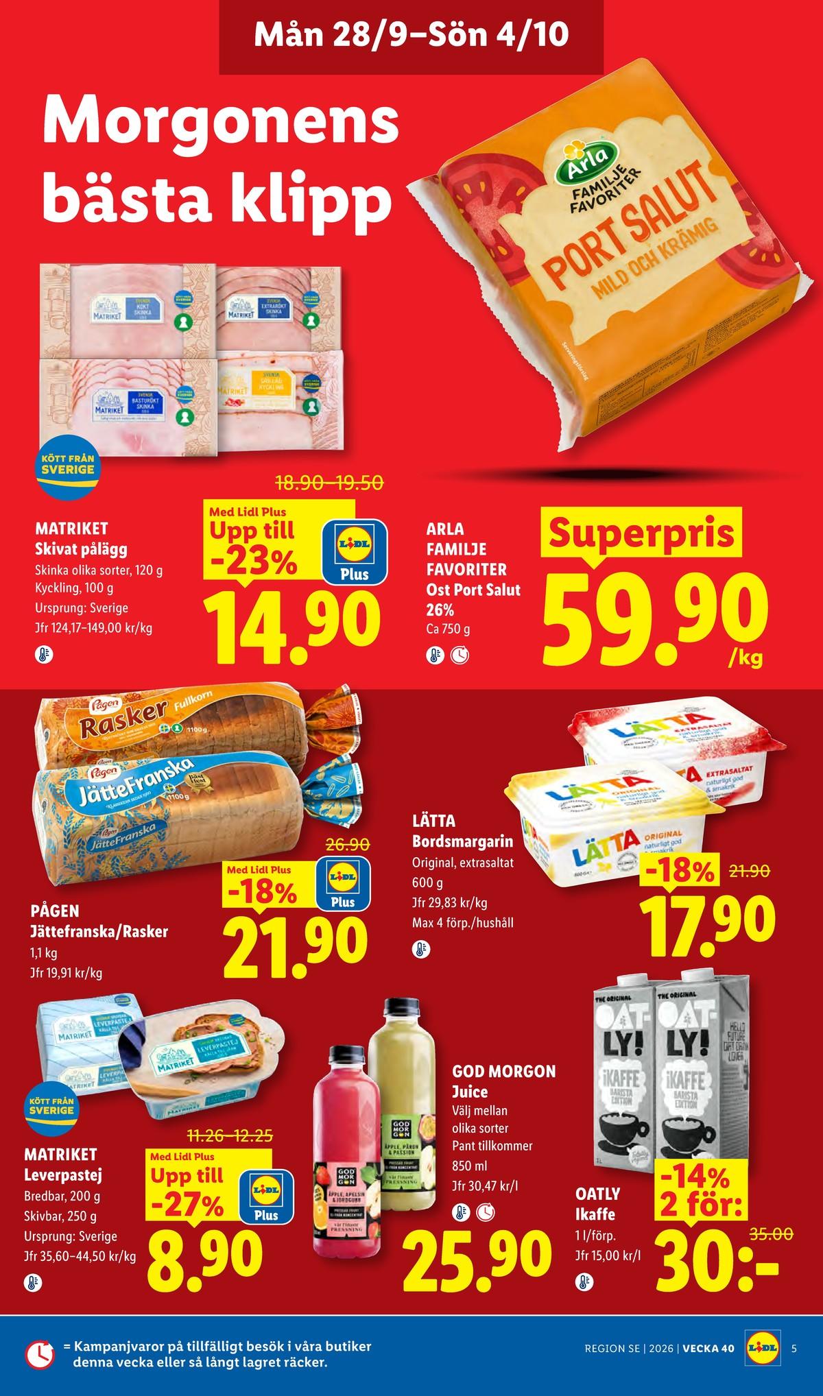 Lidl erbjudanden nästa vecka sida 6