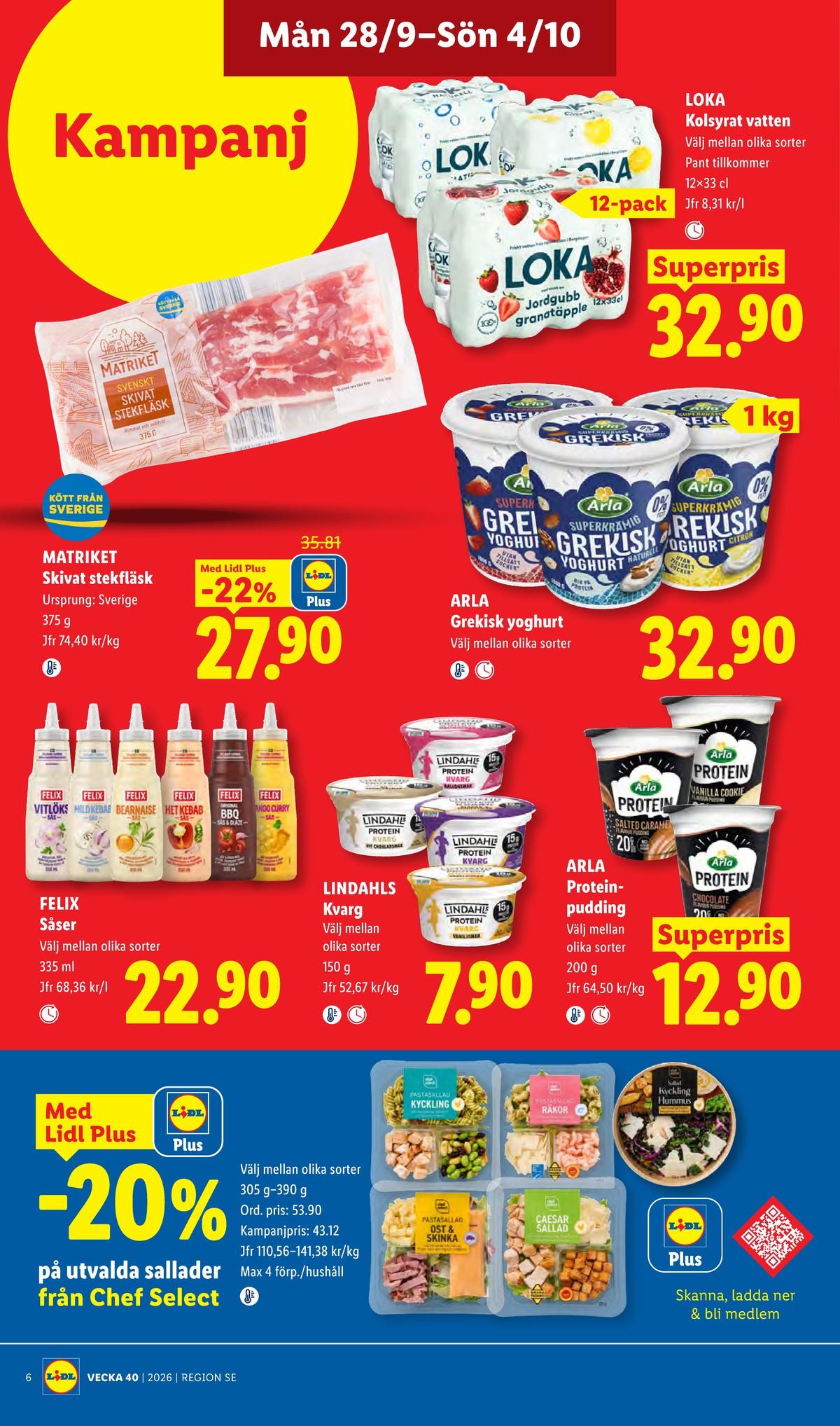 Lidl erbjudanden nästa vecka gäller till 4.10.2026 sida 7 Lidl erbjudanden nästa vecka sida 7