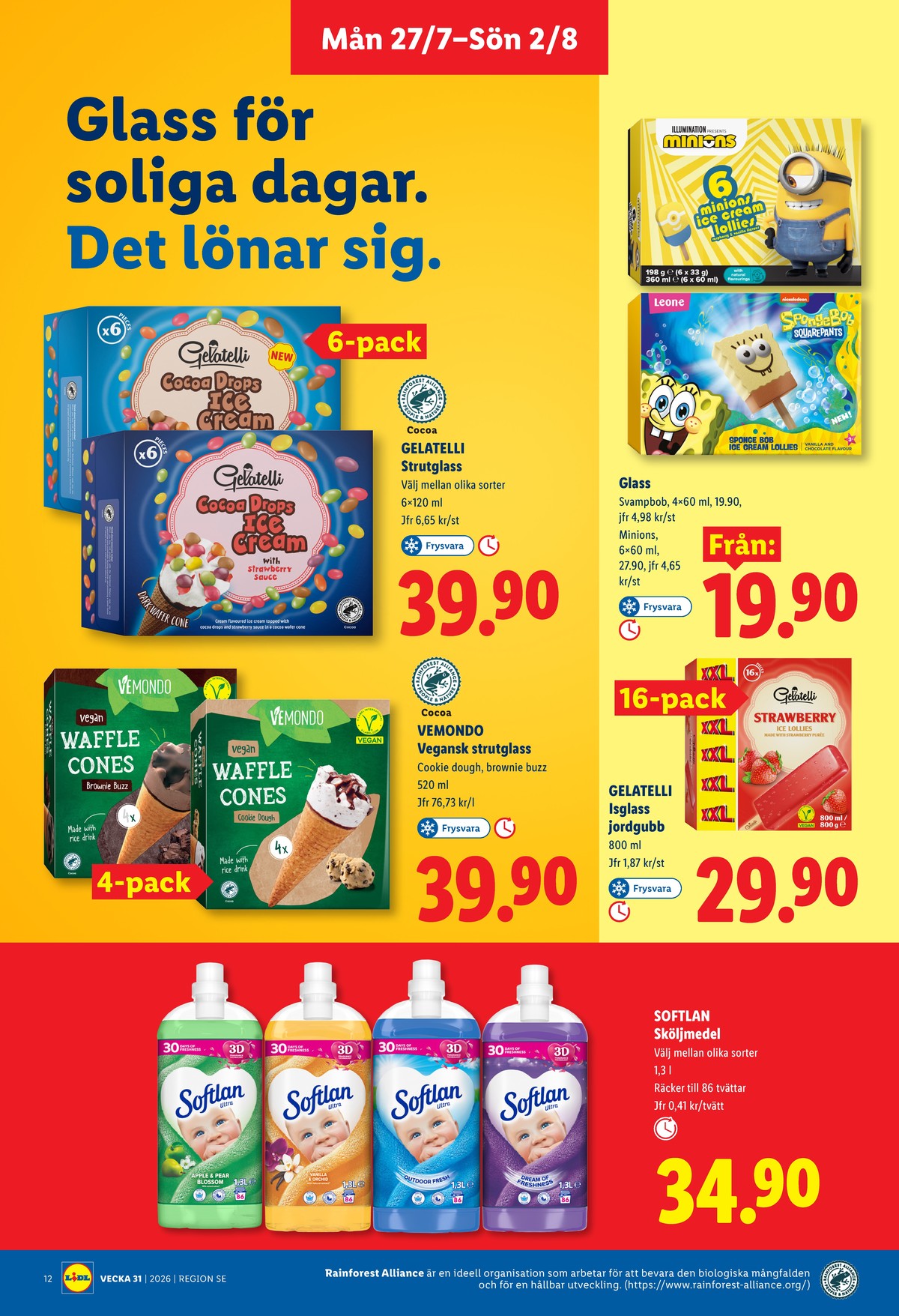 Lidl reklamblad nästa vecka sida 14