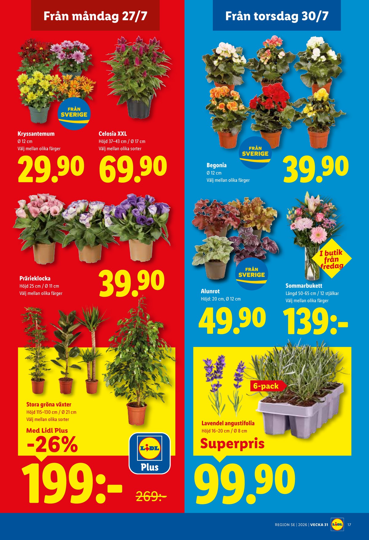 Lidl reklamblad nästa vecka sida 19