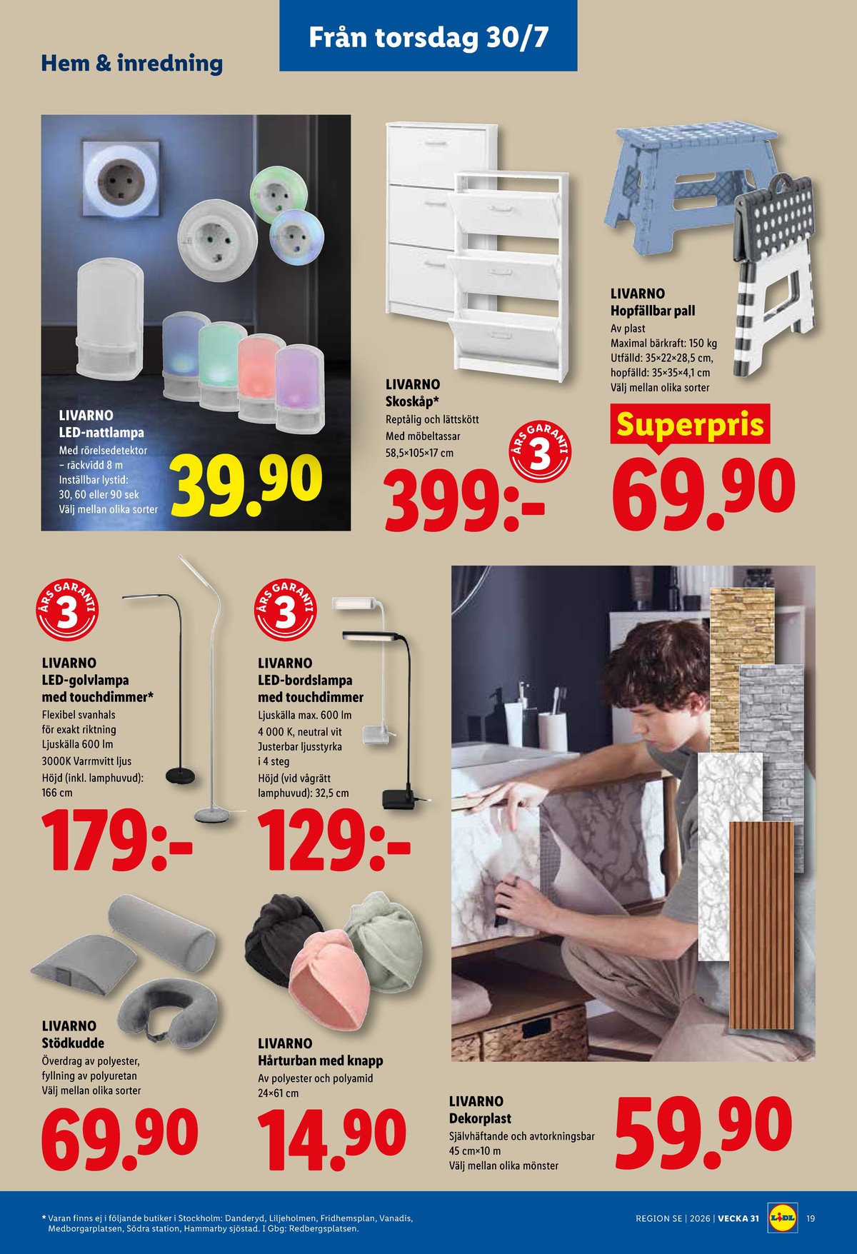 Lidl reklamblad nästa vecka sida 21