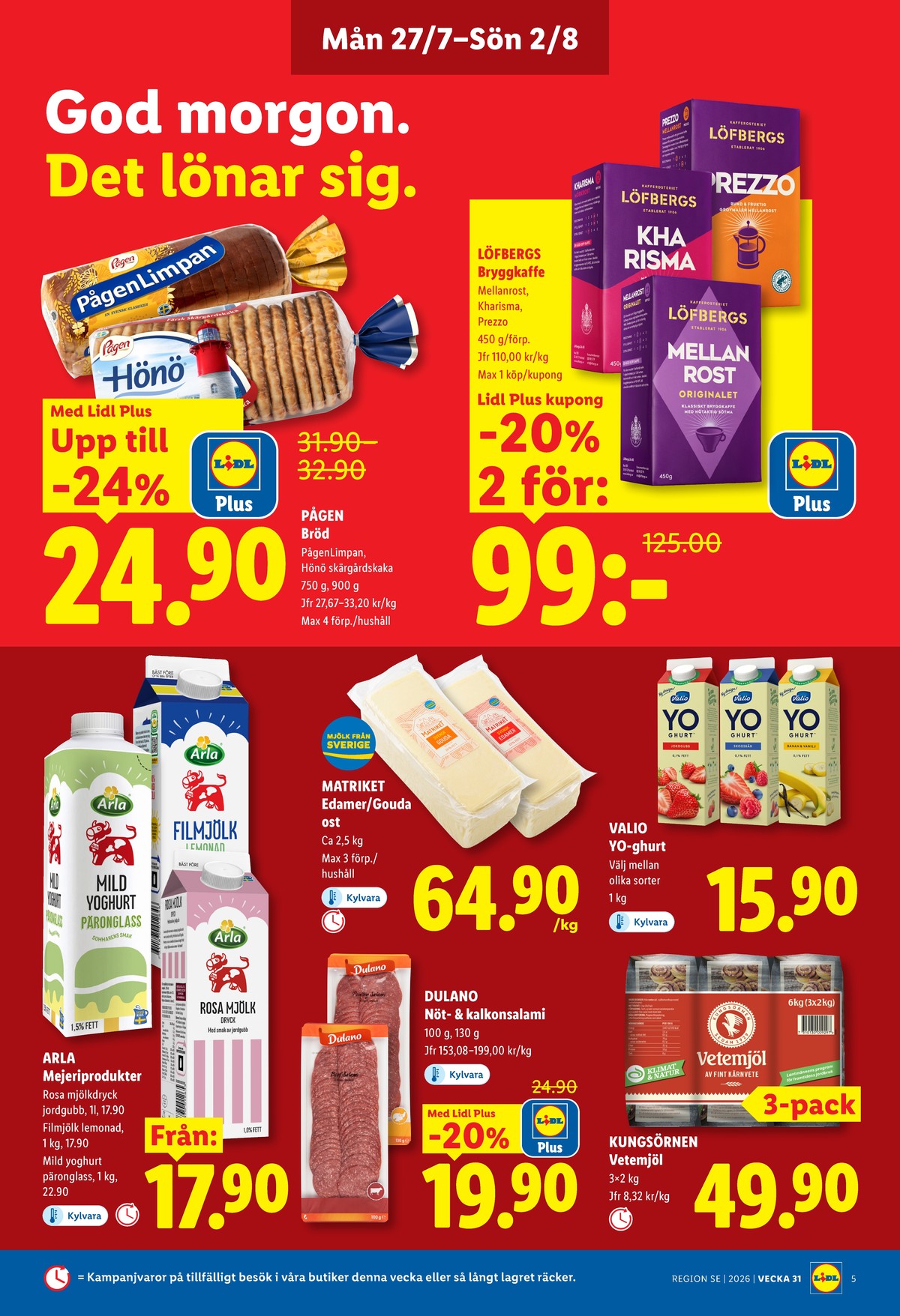 Lidl reklamblad nästa vecka sida 5