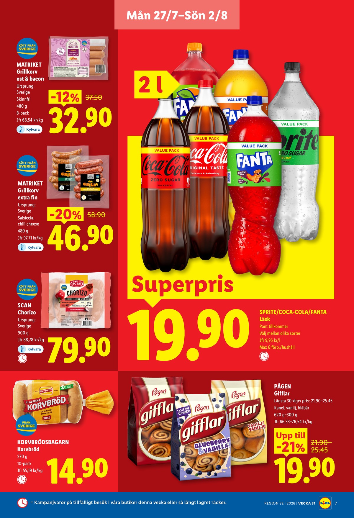 Lidl reklamblad nästa vecka sida 7