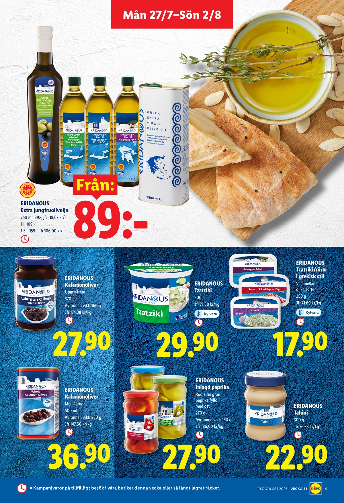 Lidl reklamblad nästa vecka sida 9