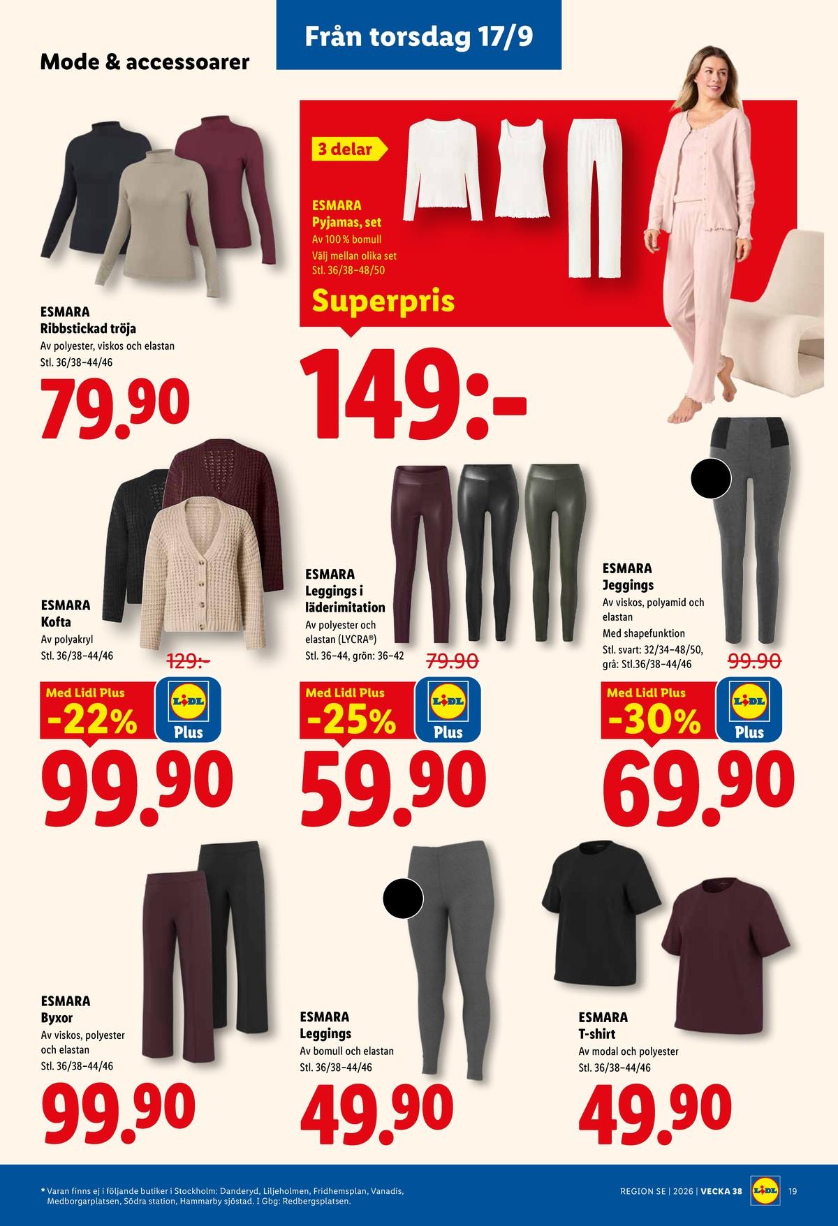 Butiker Lidl reklamblad och erbjudanden gäller till 20.9.2026 sida 22 Lidl reklamblad sida 22