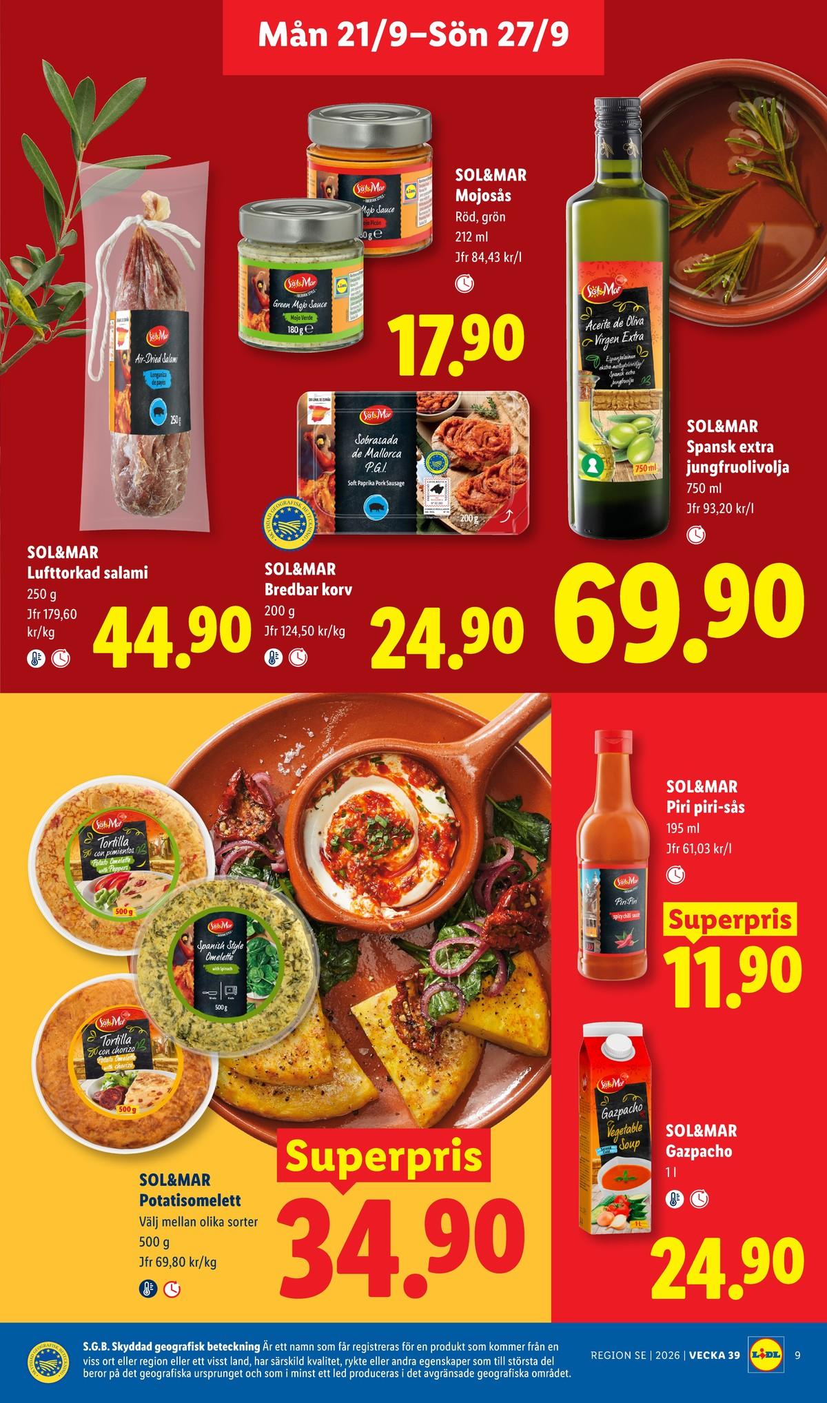 Lidl erbjudanden nästa vecka sida 10