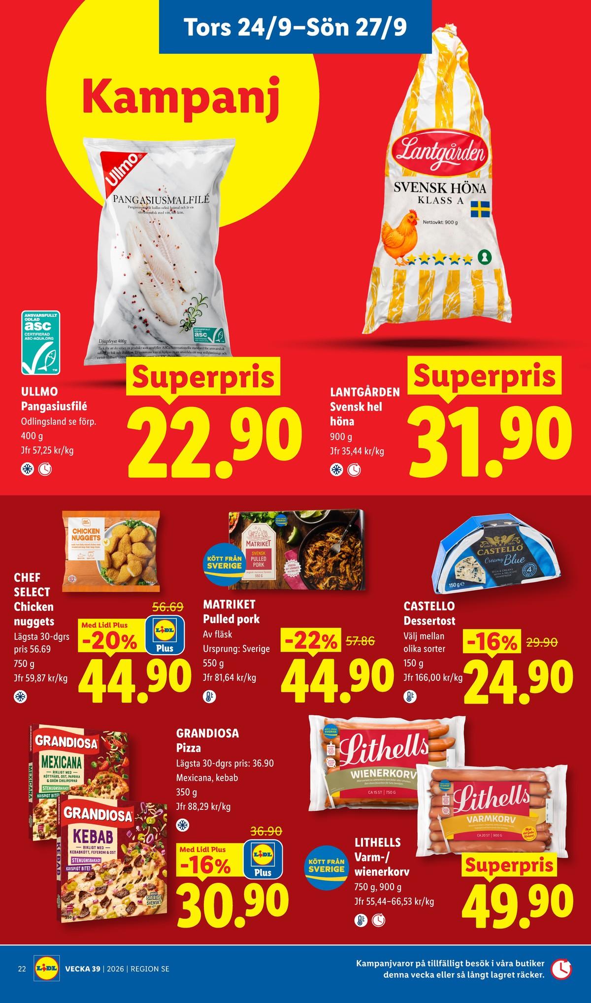 Lidl erbjudanden nästa vecka gäller till 27.9.2026 sida 25 Lidl erbjudanden nästa vecka sida 25
