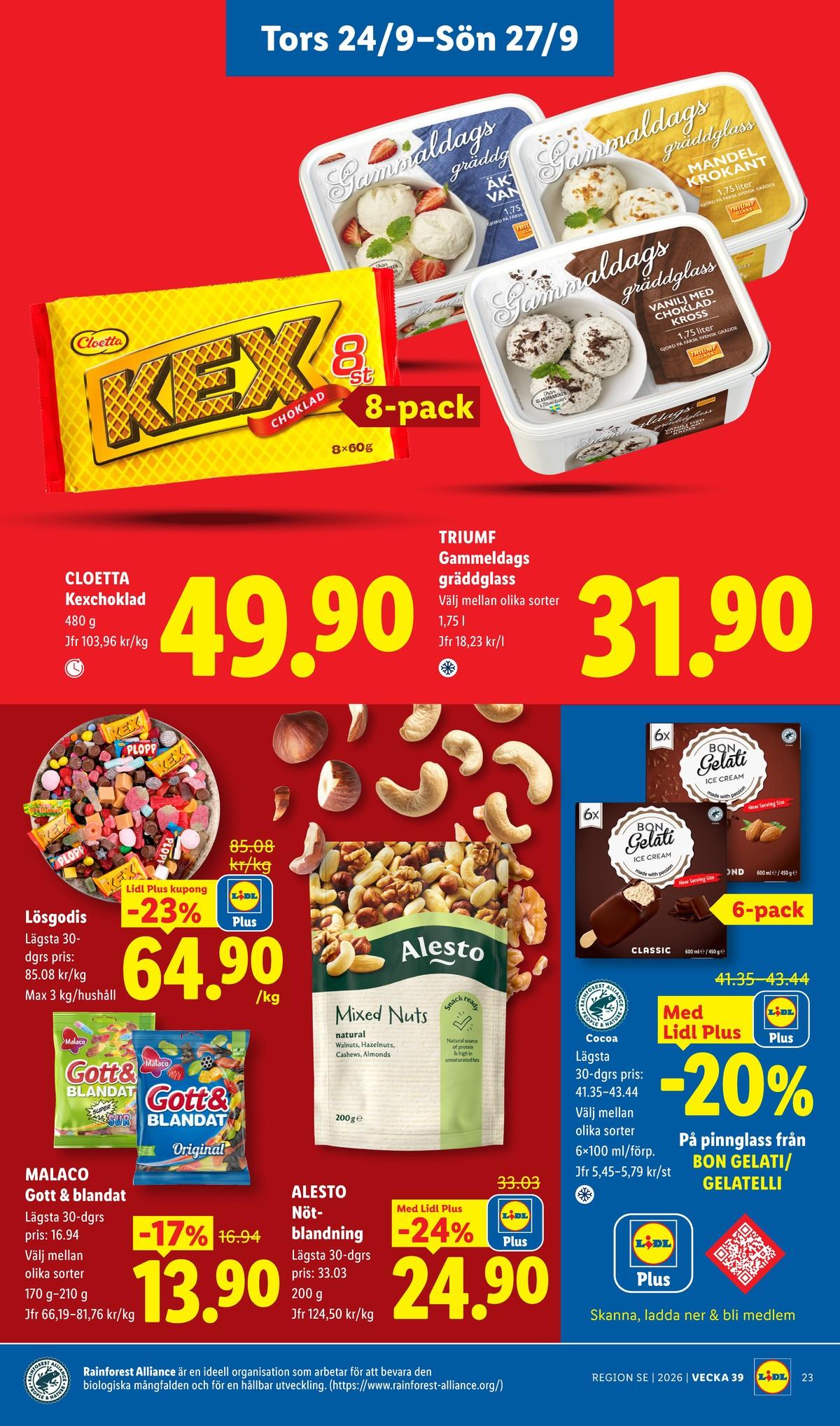 Lidl erbjudanden nästa vecka gäller till 27.9.2026 sida 26 Lidl erbjudanden nästa vecka sida 26