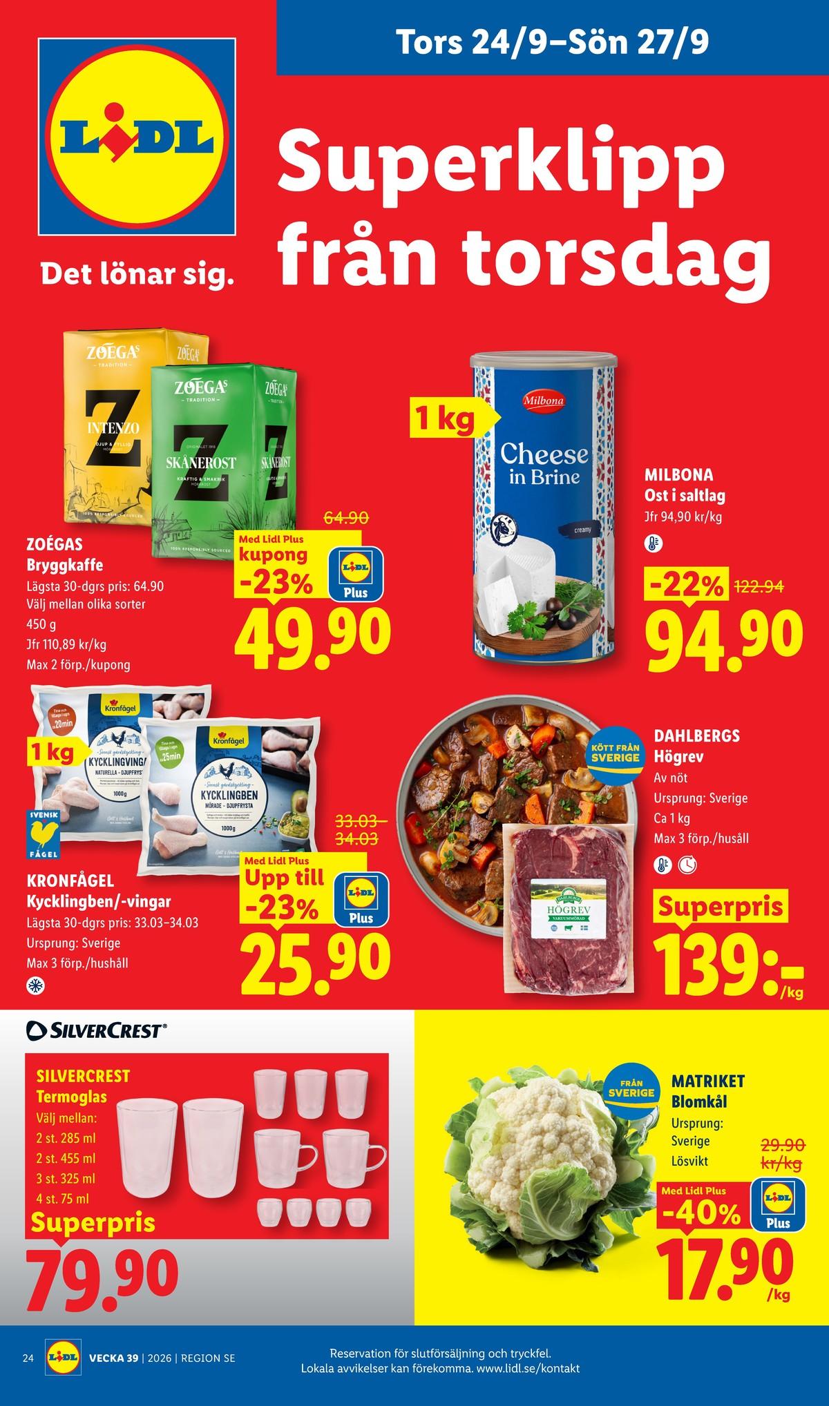 Lidl erbjudanden nästa vecka sida 27