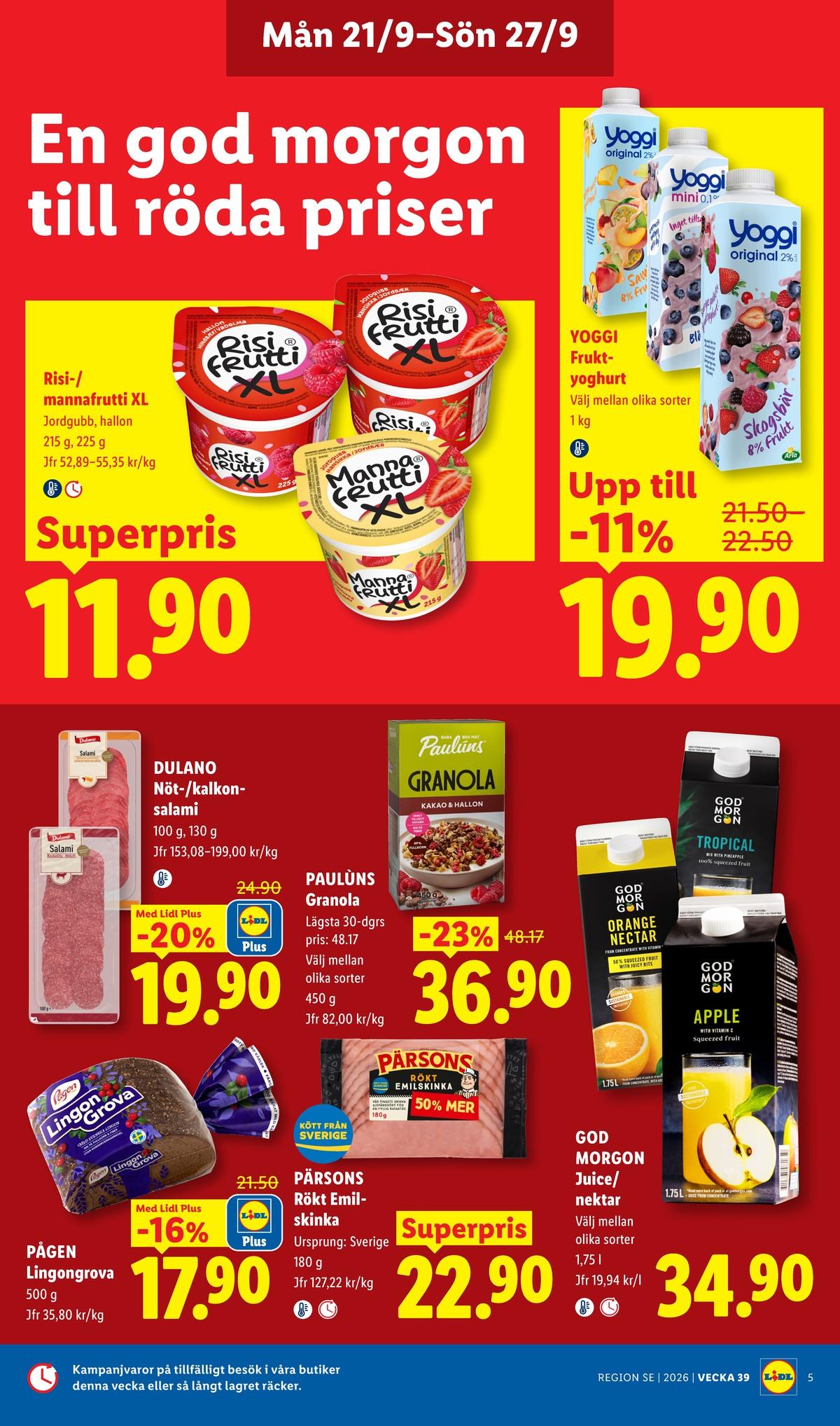 Lidl erbjudanden nästa vecka sida 6
