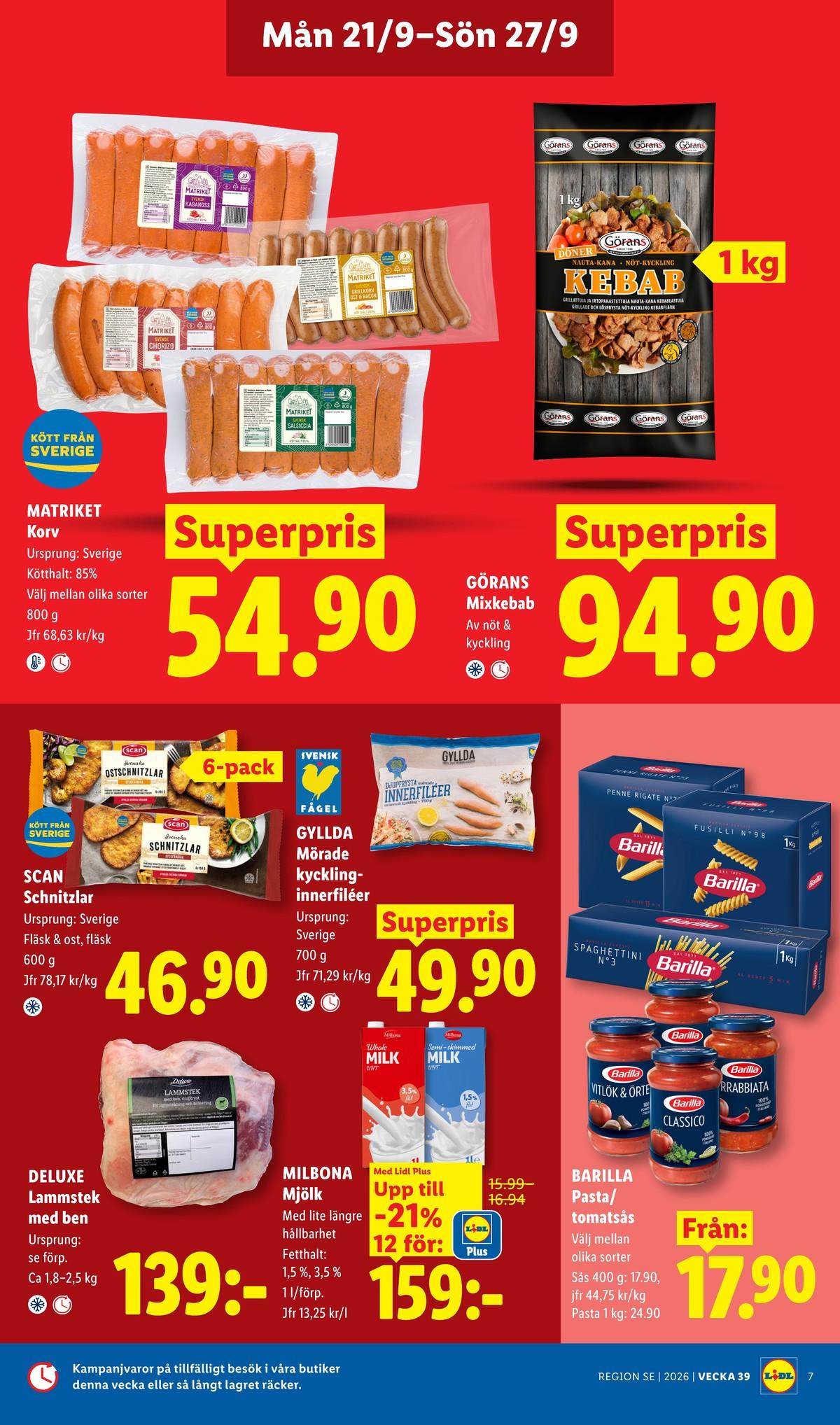Lidl erbjudanden nästa vecka gäller till 27.9.2026 sida 8 Lidl erbjudanden nästa vecka sida 8