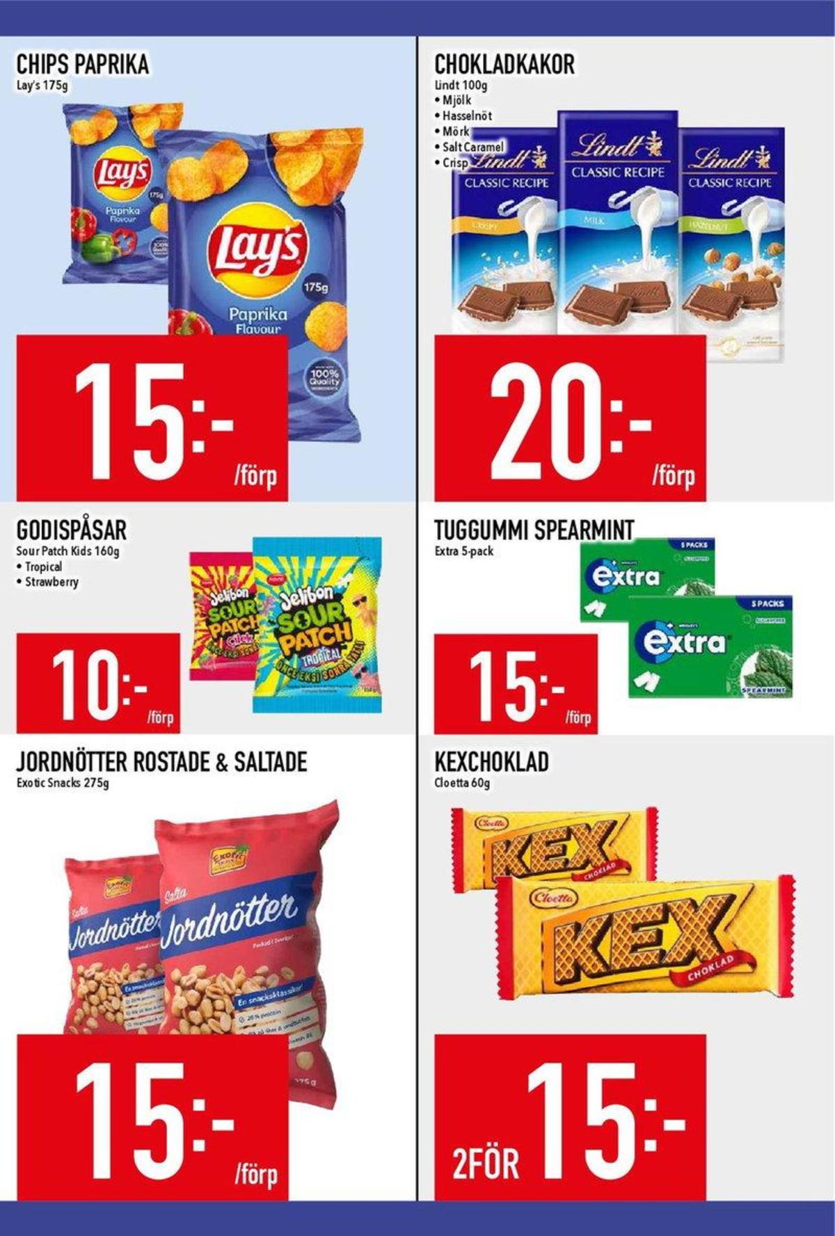Butik MatDax reklamblad och erbjudanden gäller till 2.8.2026 sida 16 MatDax reklamblad sida 16