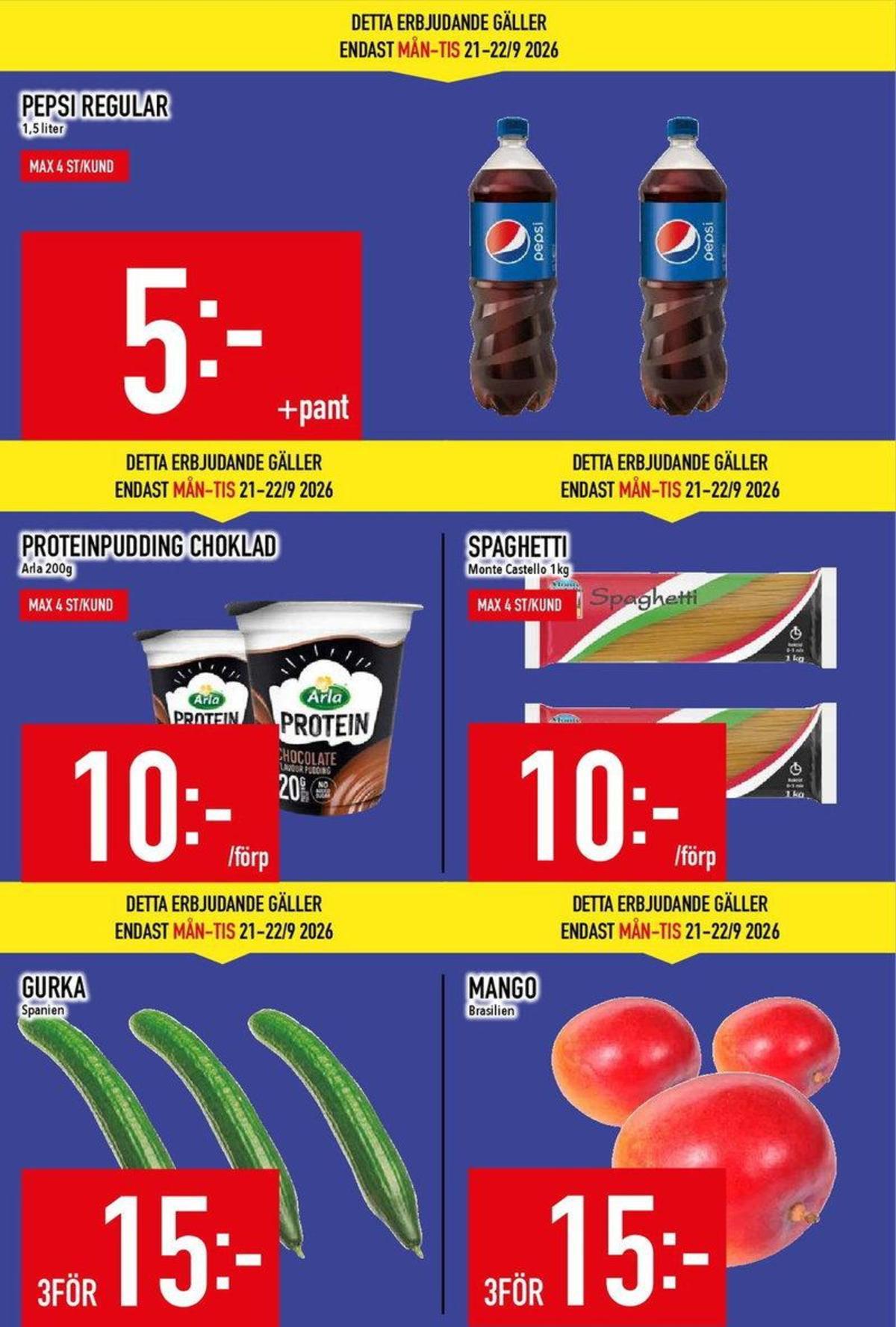 MatDax veckans reklamblad sida 2
