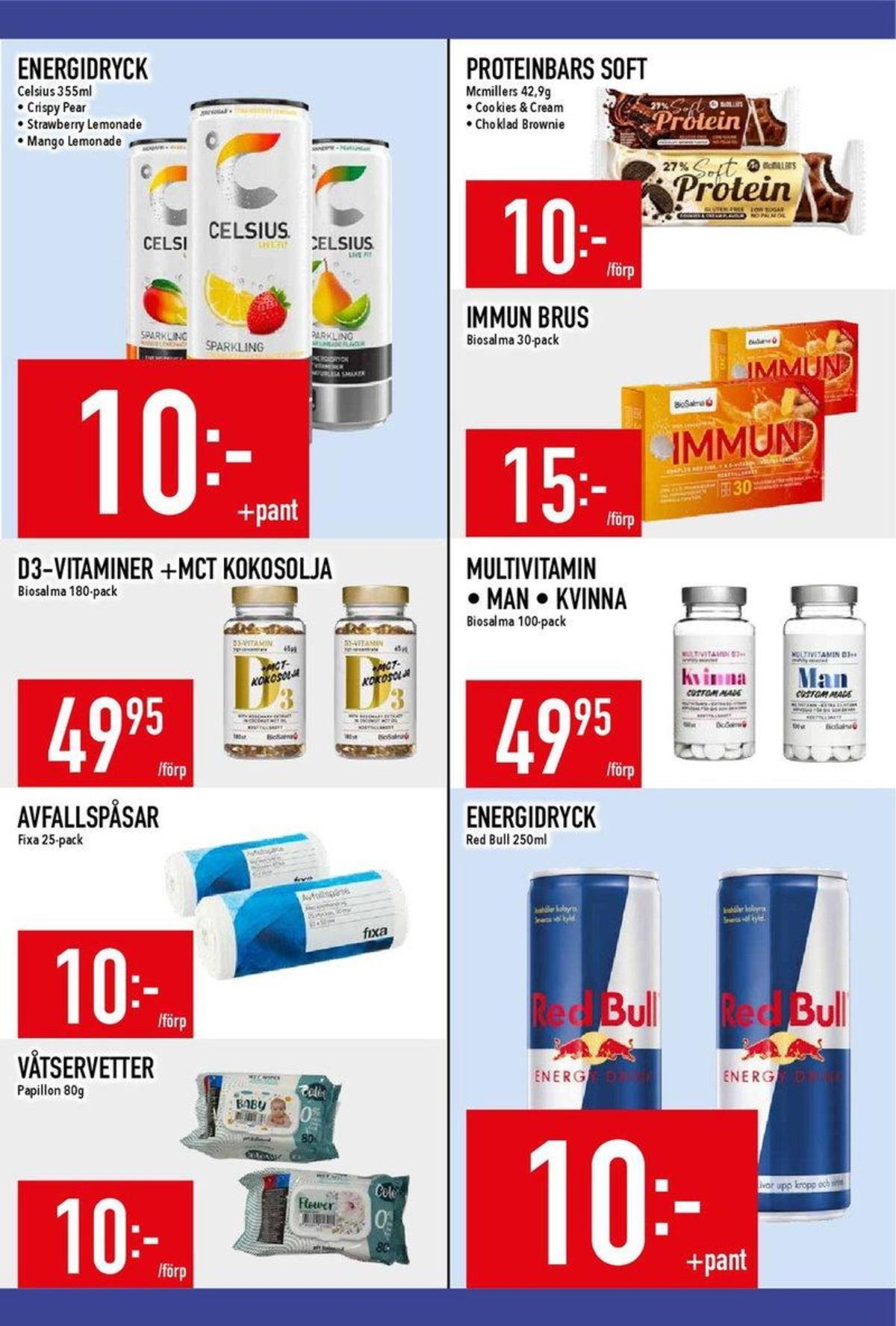 Butik MatDax erbjudanden gäller till 27.9.2026 sida 20 MatDax veckans reklamblad sida 20
