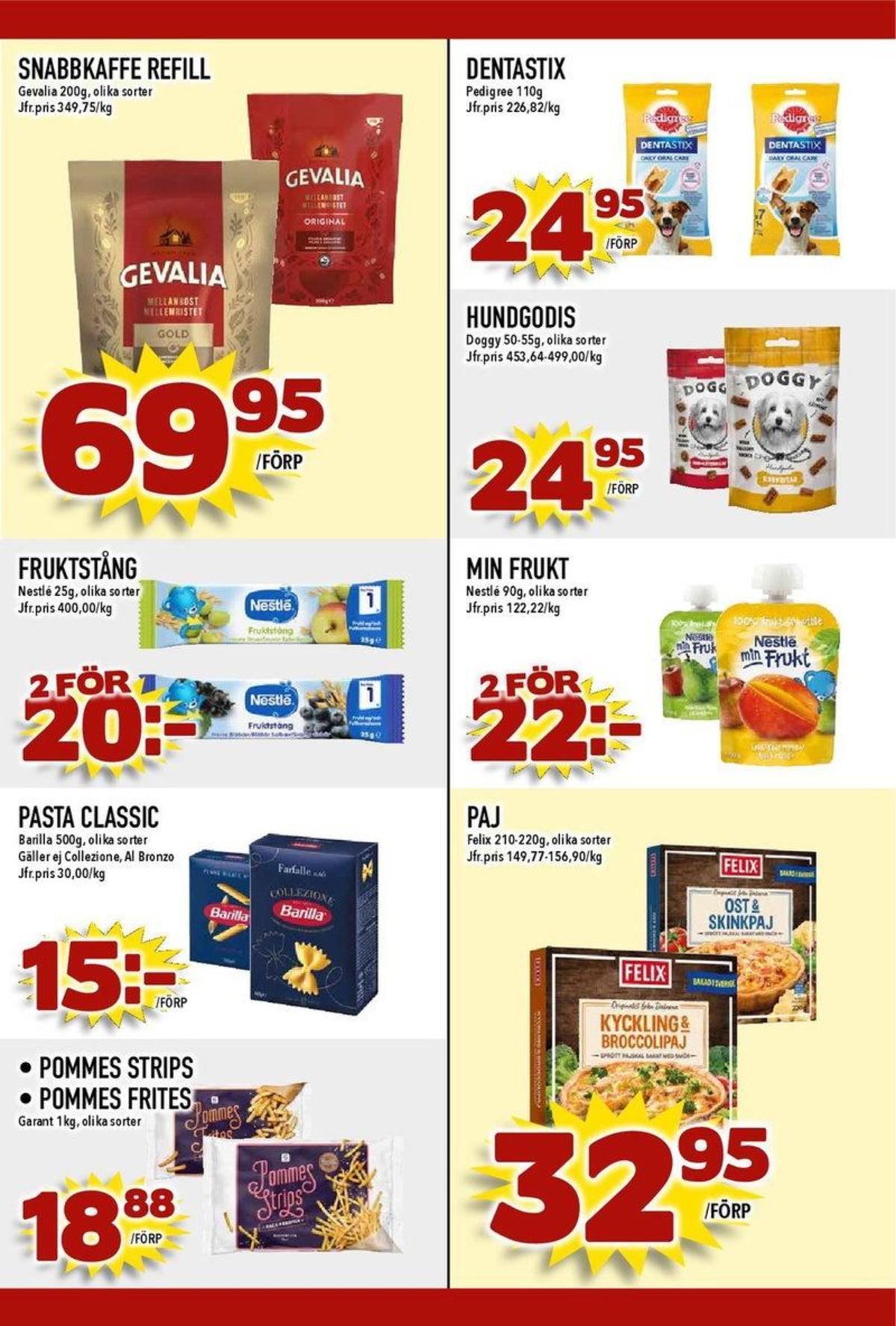 Butik MatDax erbjudanden gäller till 27.9.2026 sida 23 MatDax veckans reklamblad sida 23