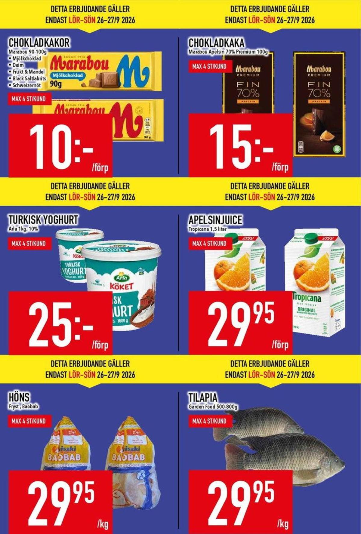 MatDax veckans reklamblad sida 7