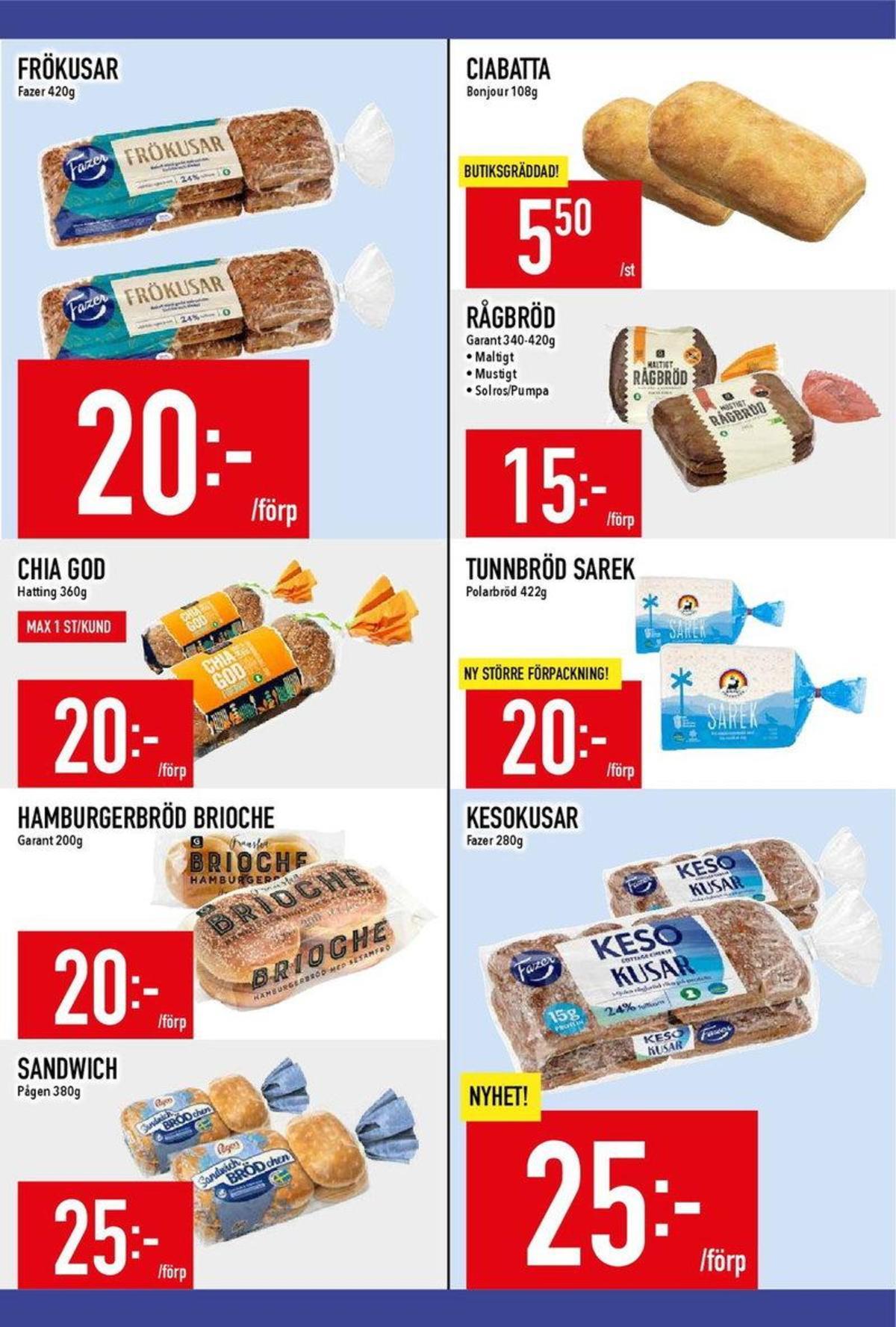 MatDax reklamblad sida 14