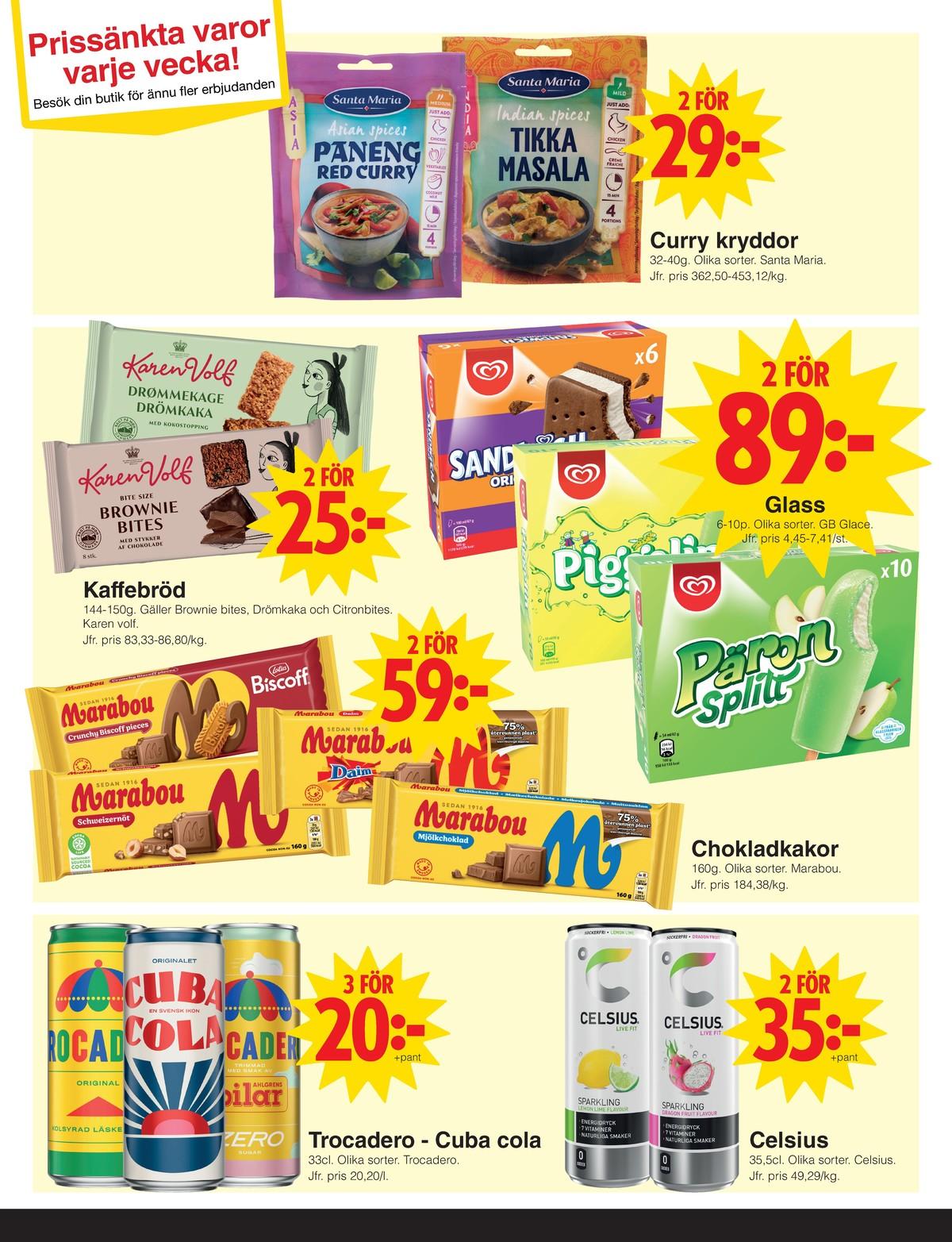 Matöppet veckans reklamblad sida 4