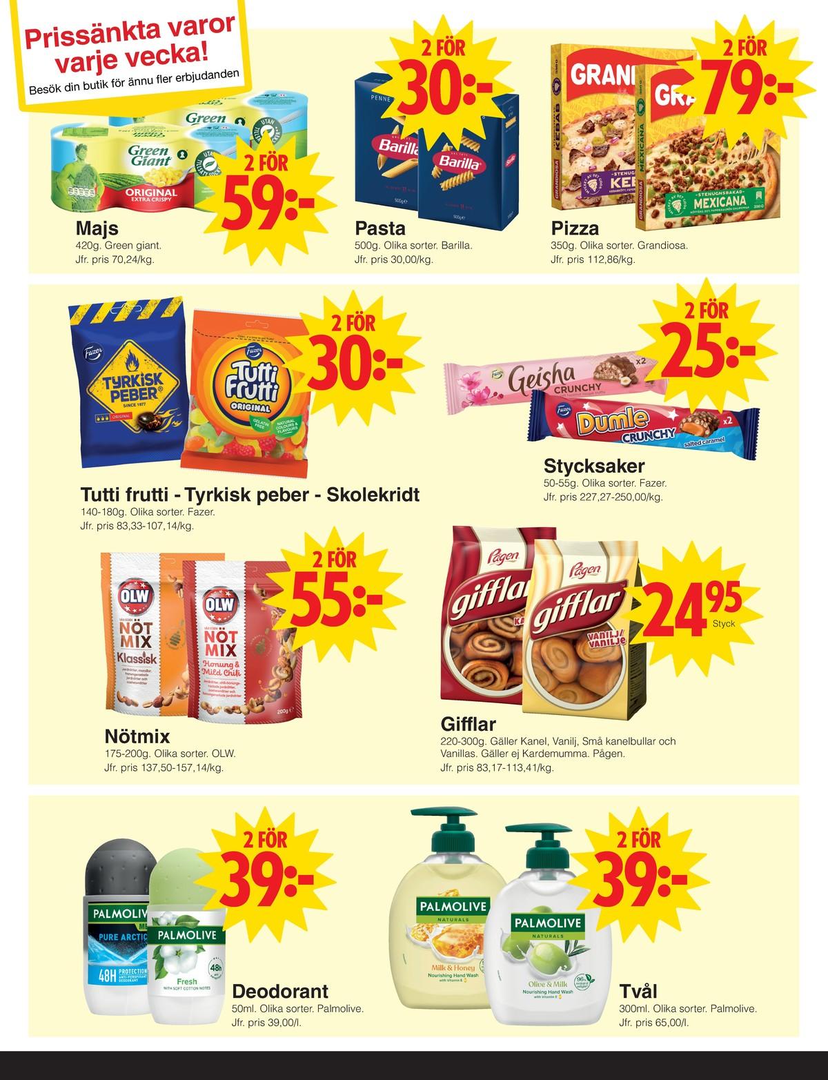 Matöppet reklamblad sida 4