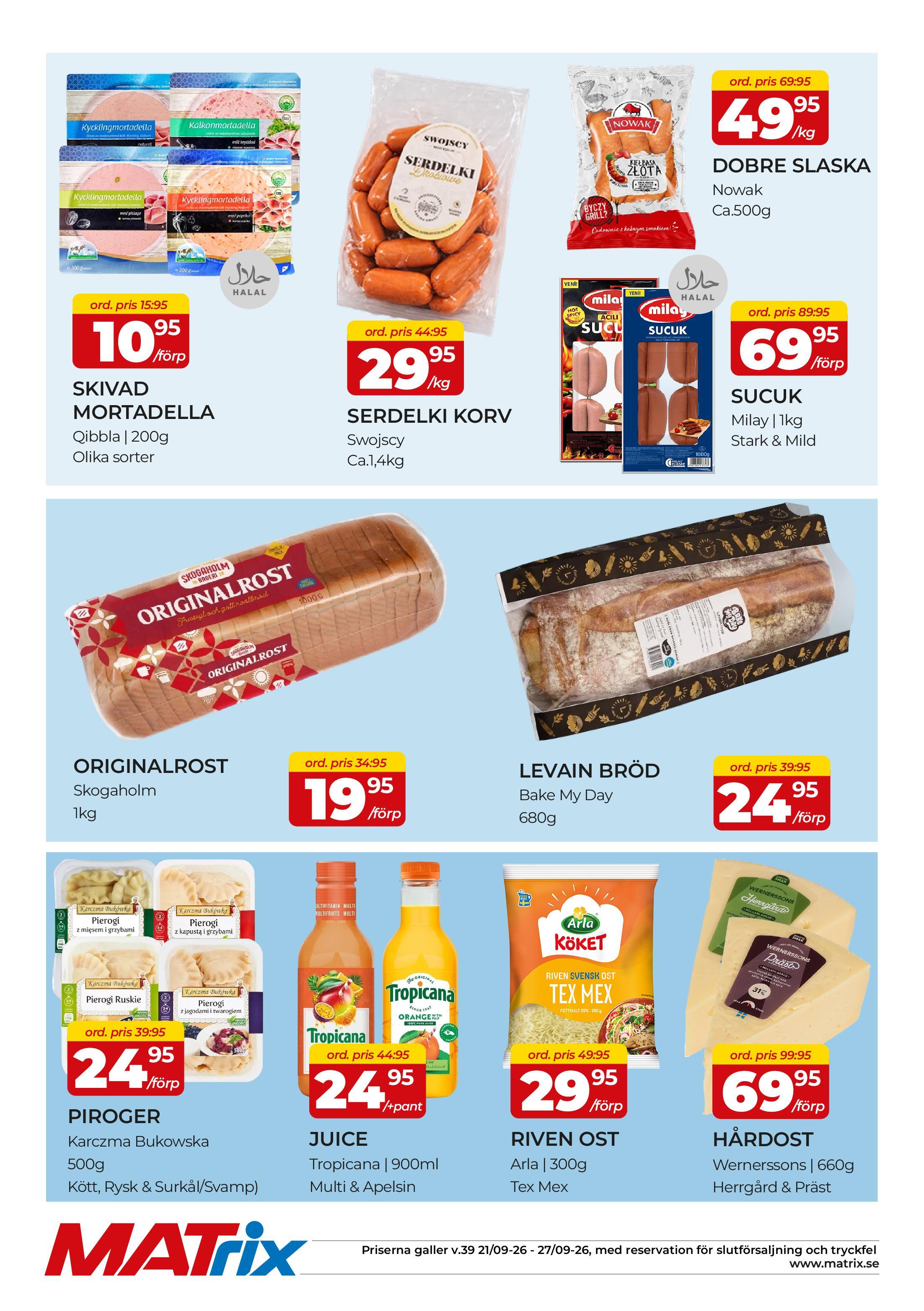 Matrix reklamblad sida 3