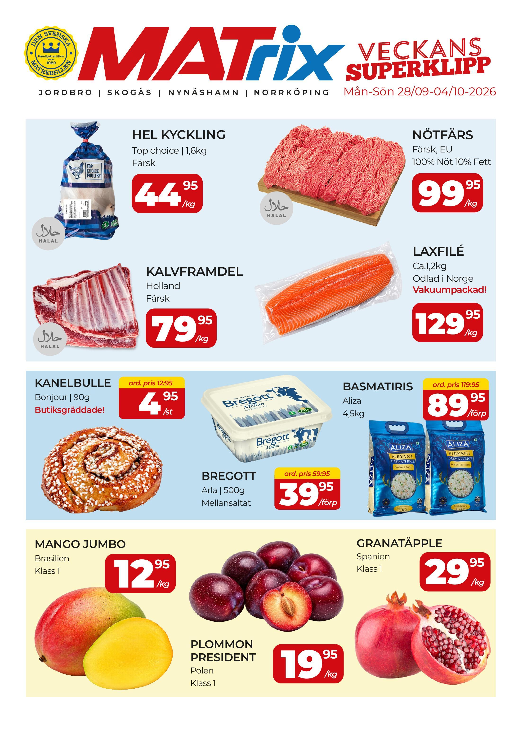 Matrix reklamblad