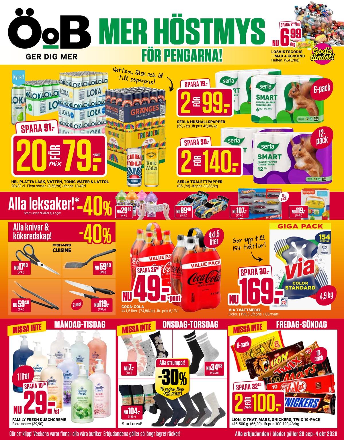 ÖoB reklamblad
