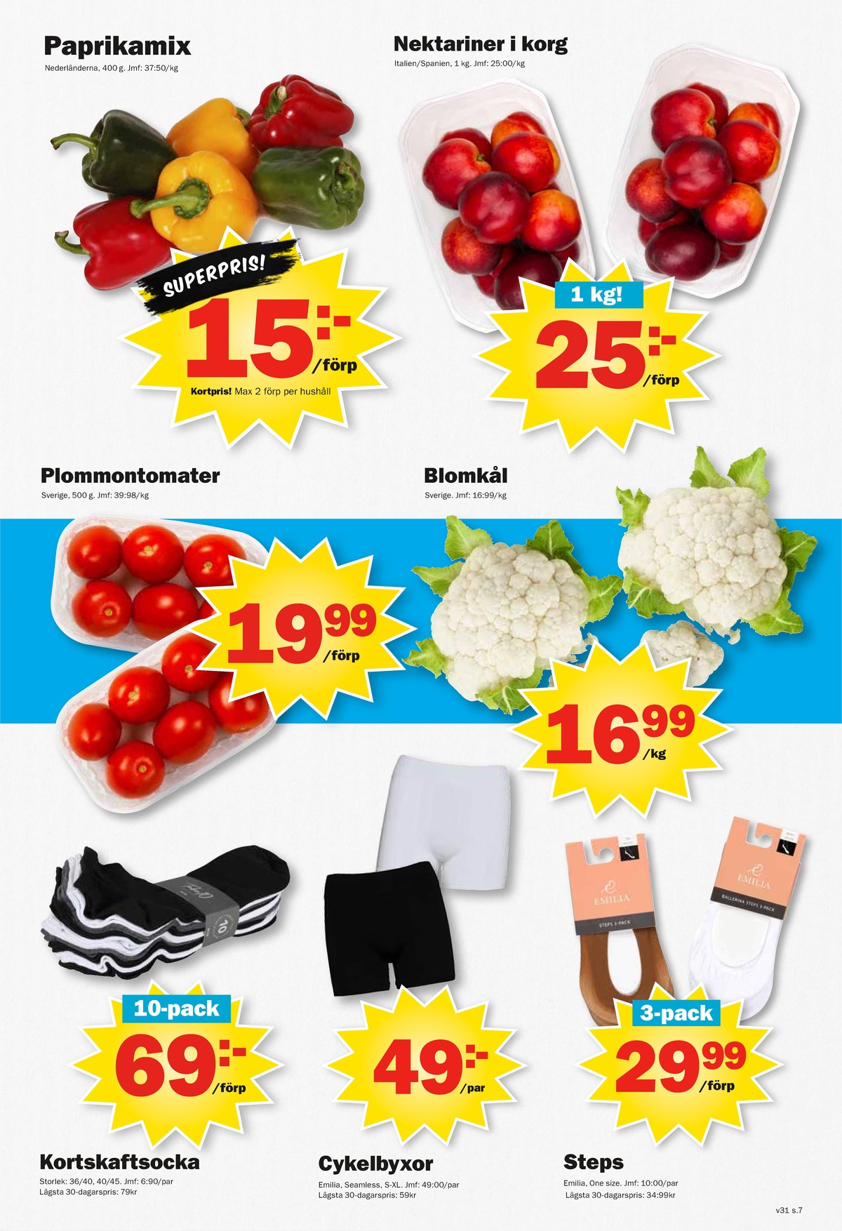 Pekås reklamblad sida 7