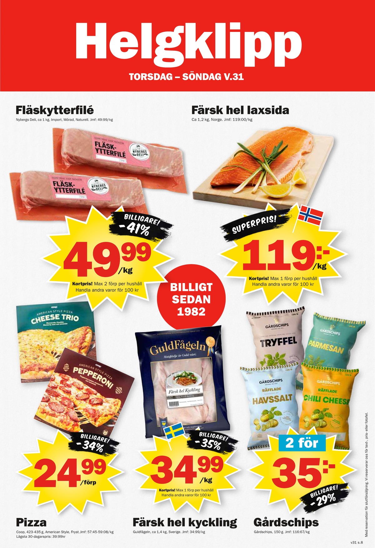 Pekås reklamblad sida 8