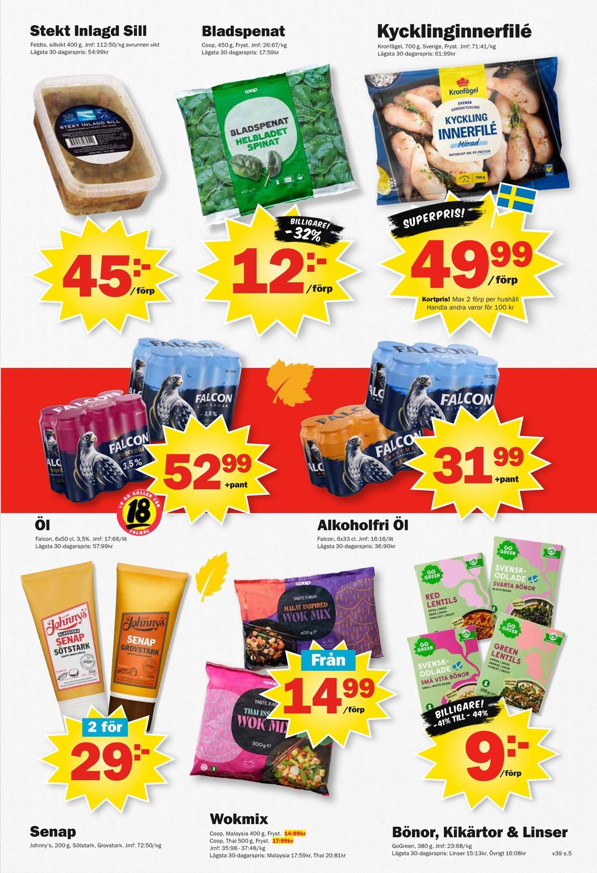 Pekås reklamblad sida 5