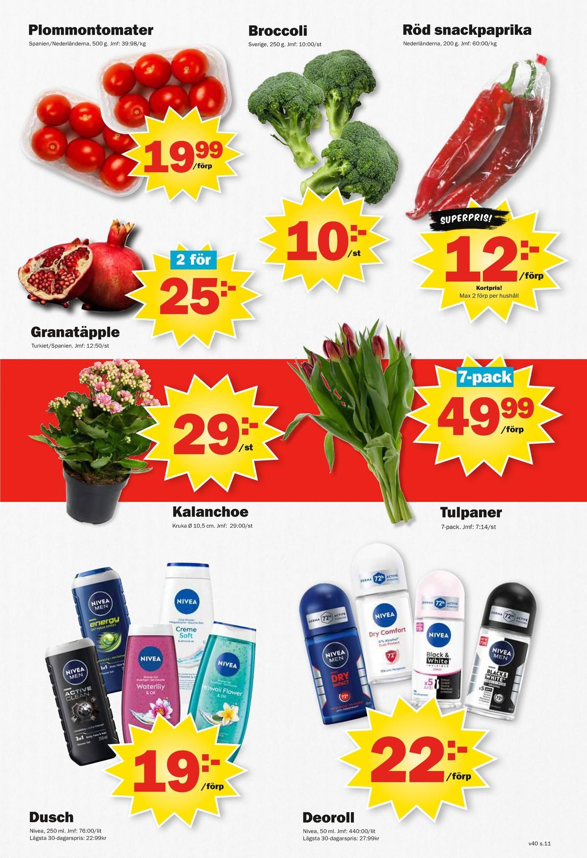 Butik Pekås erbjudanden gäller till 4.10.2026 sida 11 Pekås veckas reklamblad sida 11