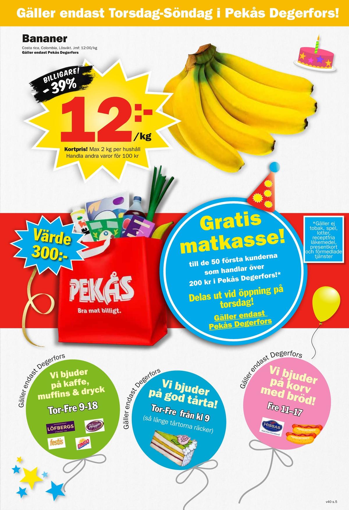 Pekås veckas reklamblad sida 5