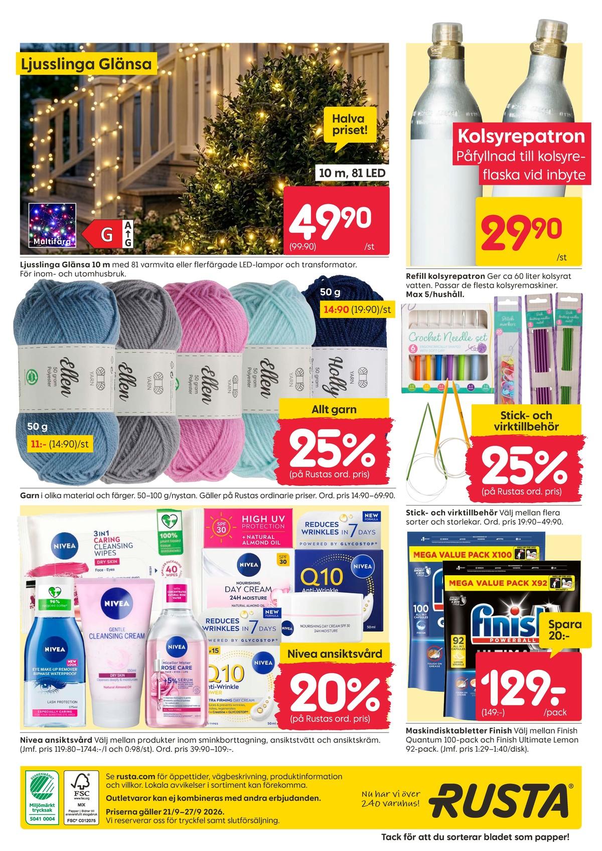 Rusta reklamblad sida 16