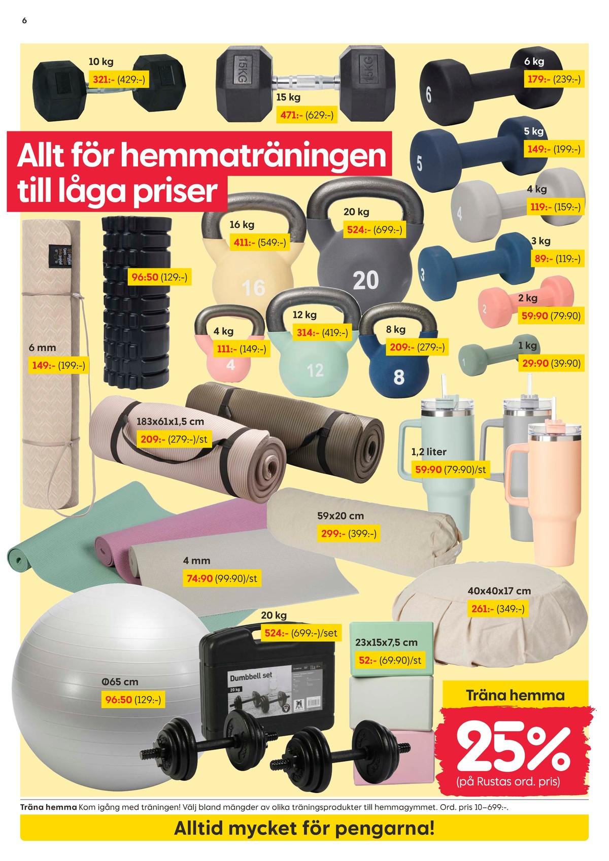 Rusta reklamblad sida 6