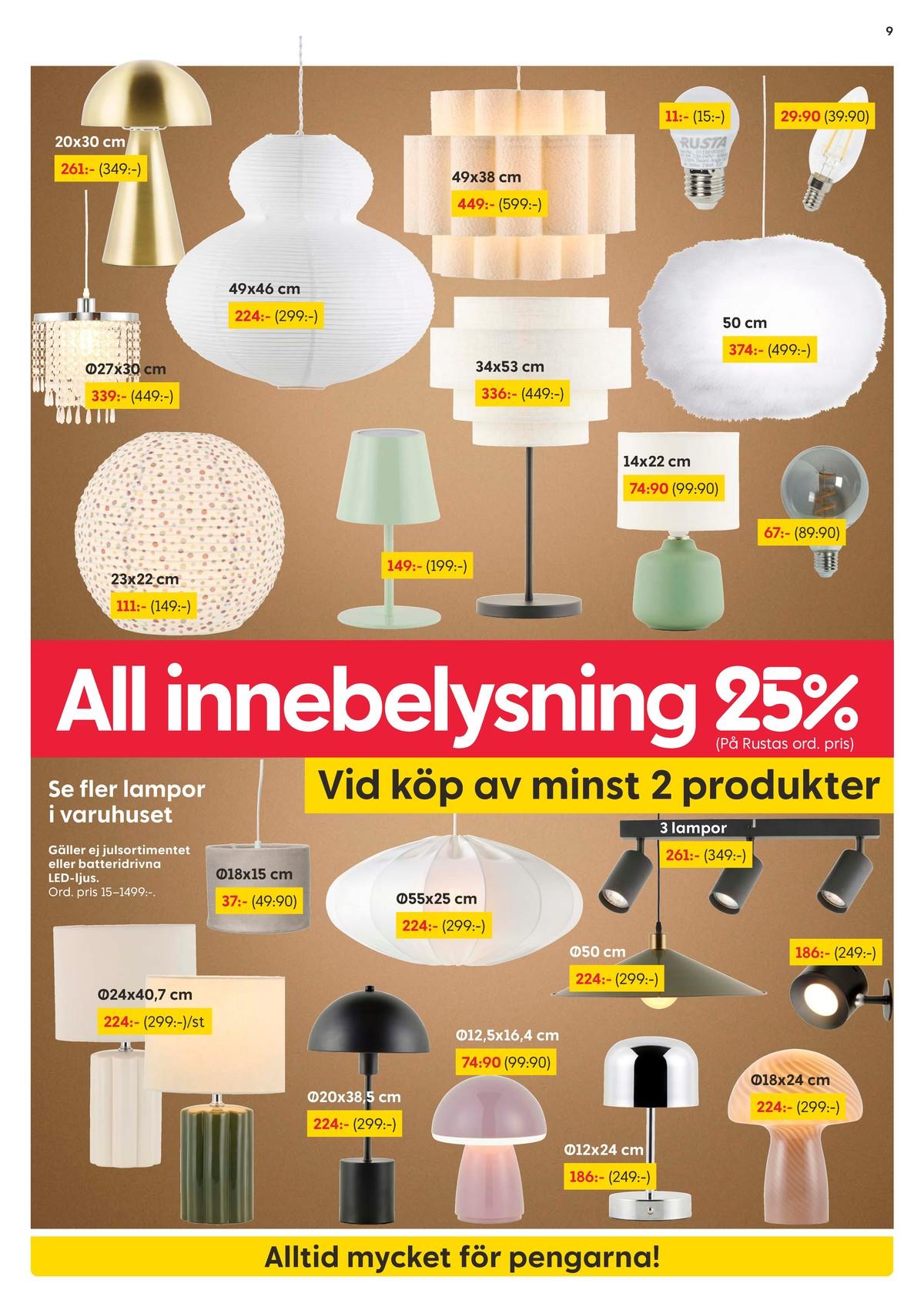 Rusta reklamblad sida 9