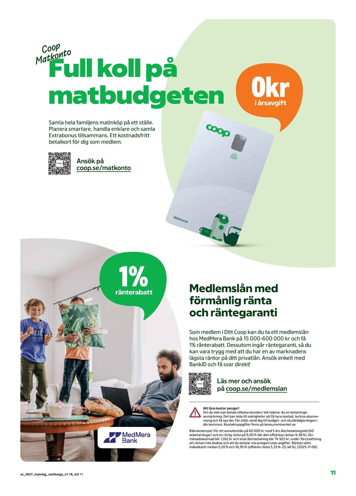 Stora Coop reklamblad sida 11