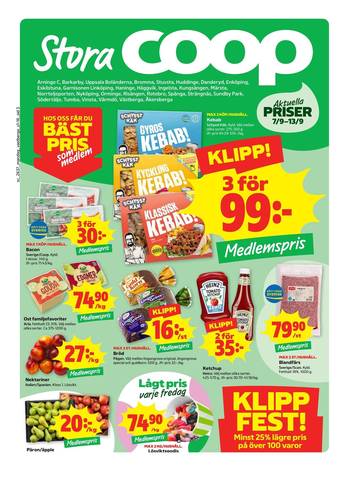 Stora Coop reklamblad sida 3