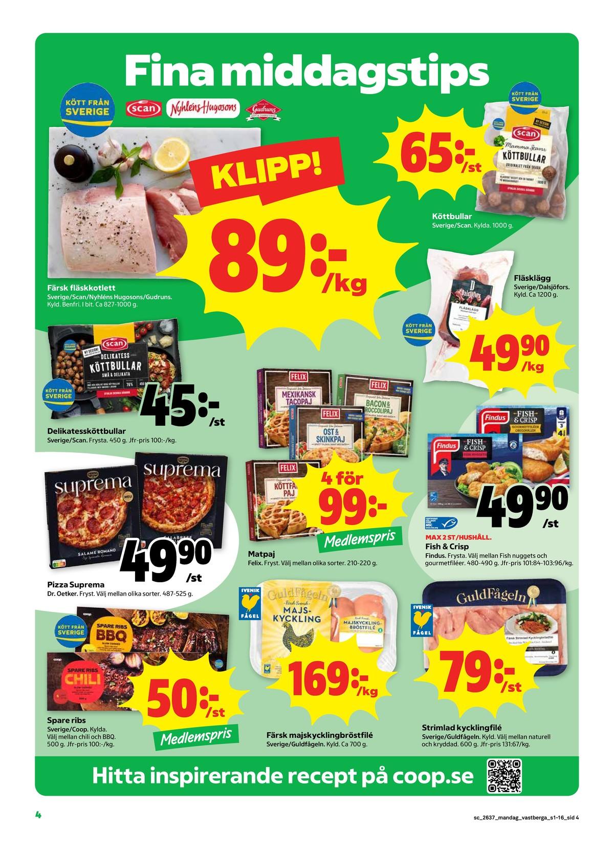 Stora Coop reklamblad sida 4