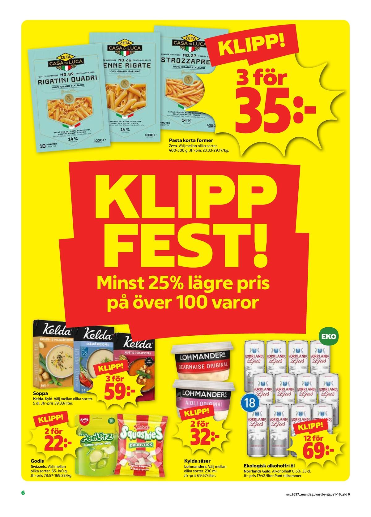 Stora Coop reklamblad sida 6